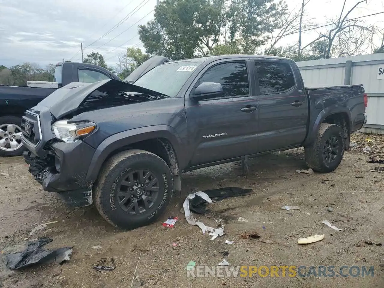 1 Photograph of a damaged car 3TMAZ5CN1LM131762 TOYOTA TACOMA 2020