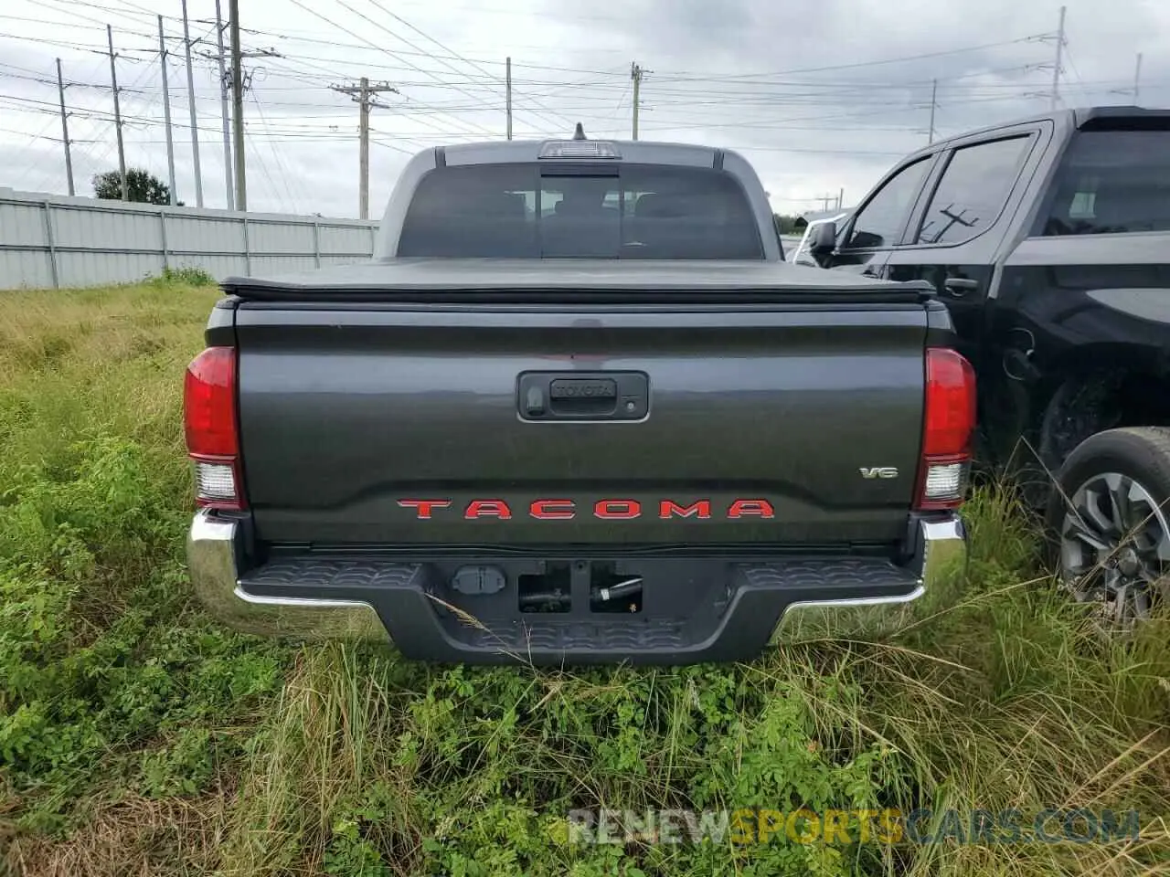 6 Photograph of a damaged car 3TMAZ5CN1LM131762 TOYOTA TACOMA 2020