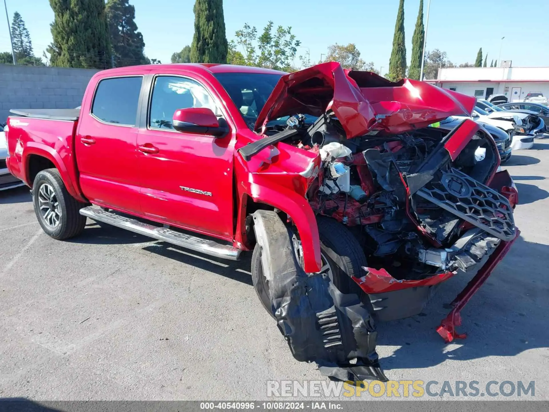1 Photograph of a damaged car 3TMAZ5CN1LM139635 TOYOTA TACOMA 2020