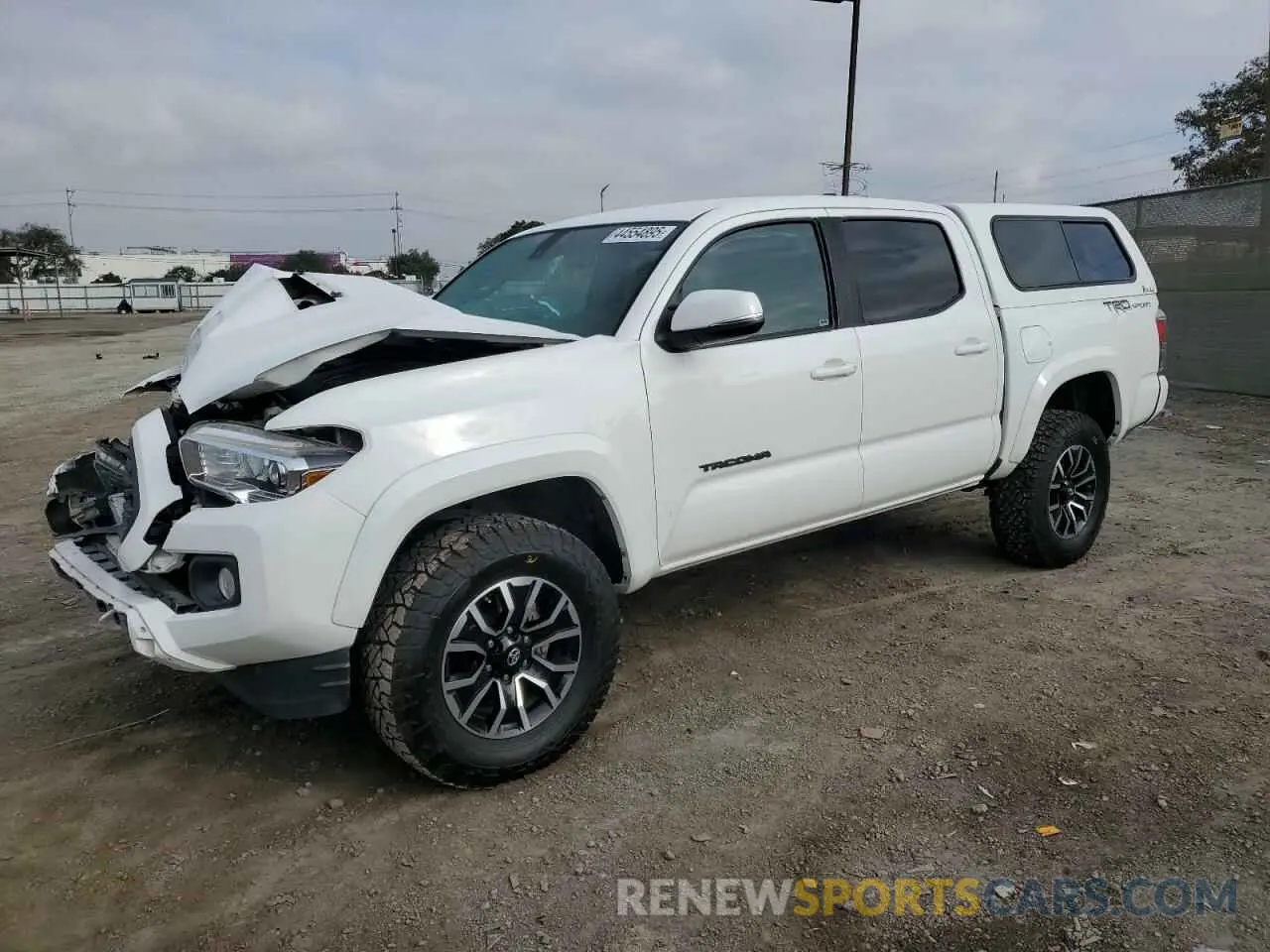 1 Photograph of a damaged car 3TMAZ5CN2LM116140 TOYOTA TACOMA 2020