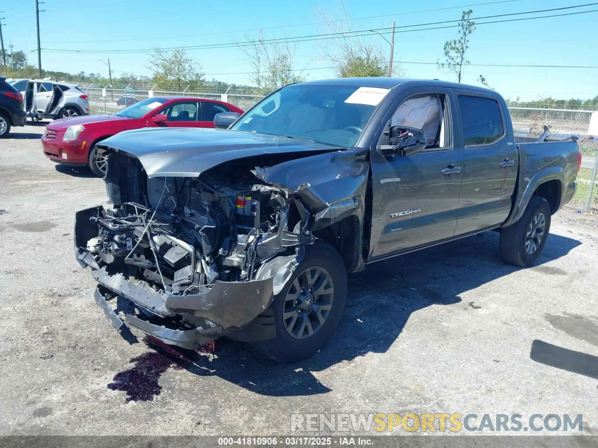 2 Фотография поврежденного автомобиля 3TMAZ5CN2LM116526 TOYOTA TACOMA 2020