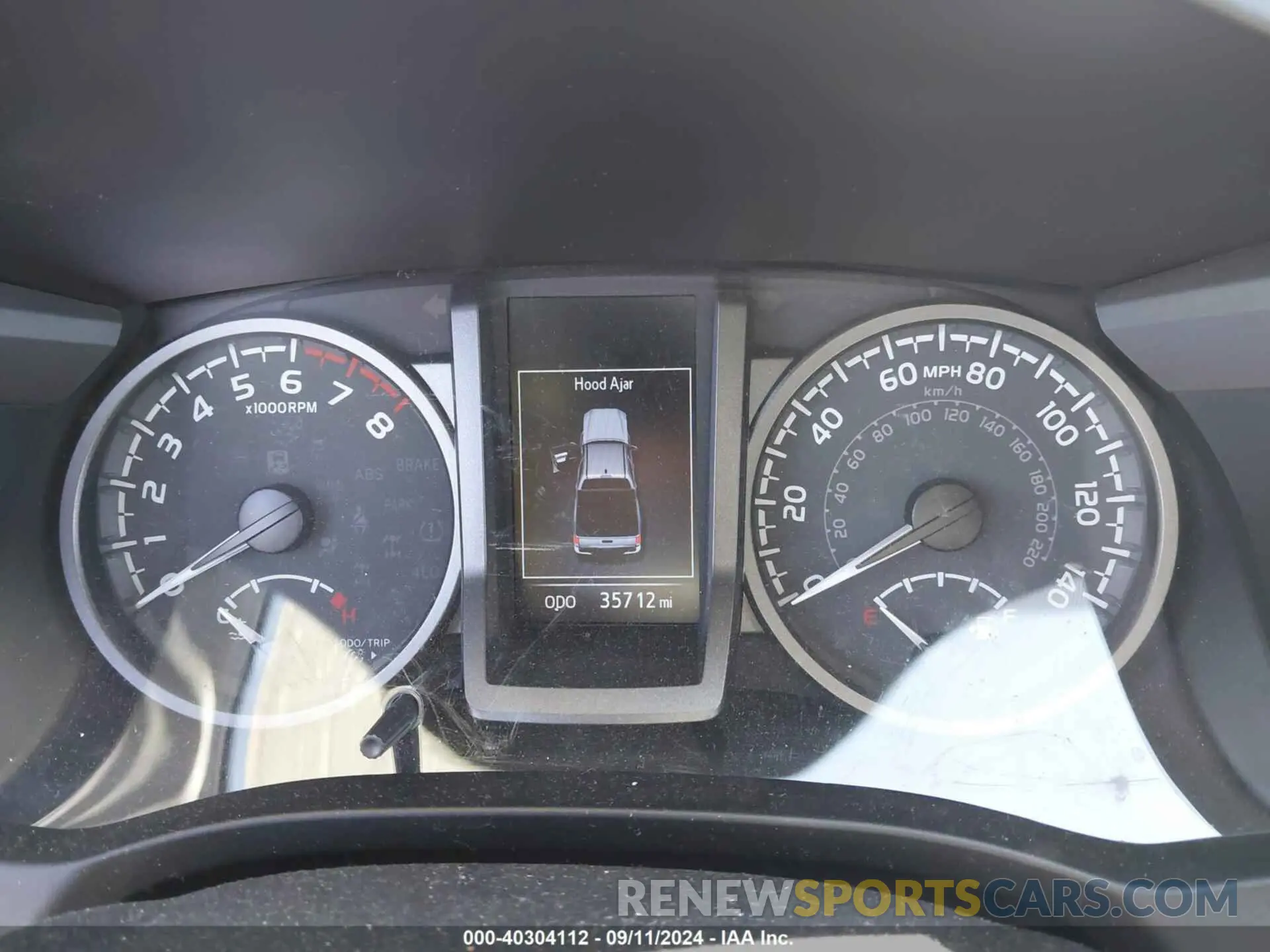 7 Photograph of a damaged car 3TMAZ5CN2LM116798 TOYOTA TACOMA 2020