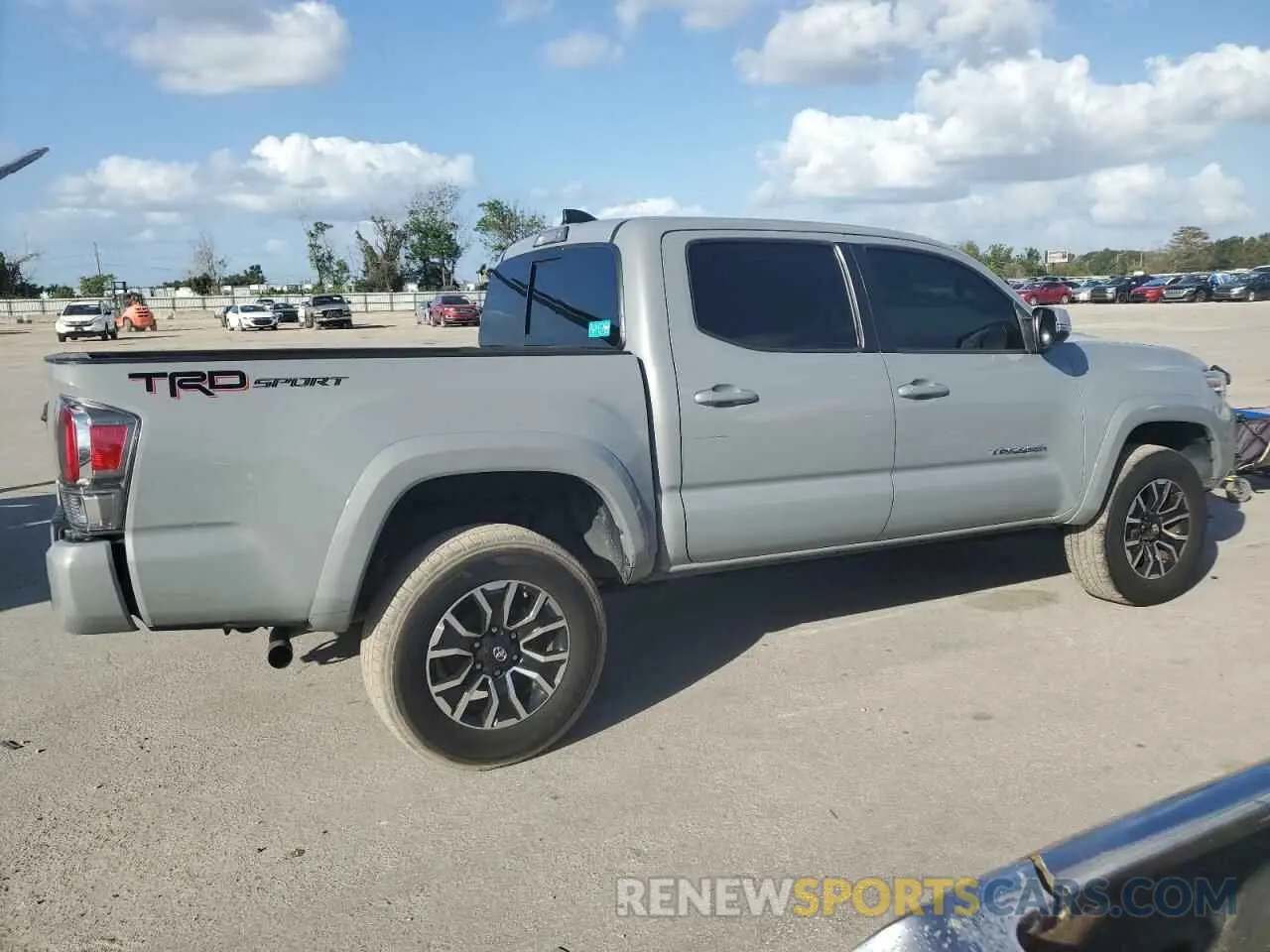 3 Photograph of a damaged car 3TMAZ5CN2LM130586 TOYOTA TACOMA 2020
