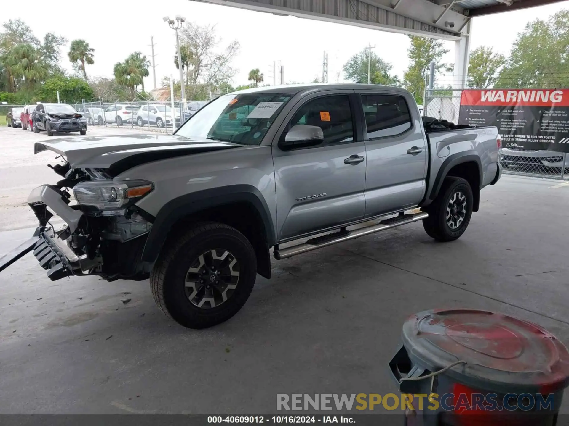 2 Photograph of a damaged car 3TMAZ5CN2LM132855 TOYOTA TACOMA 2020