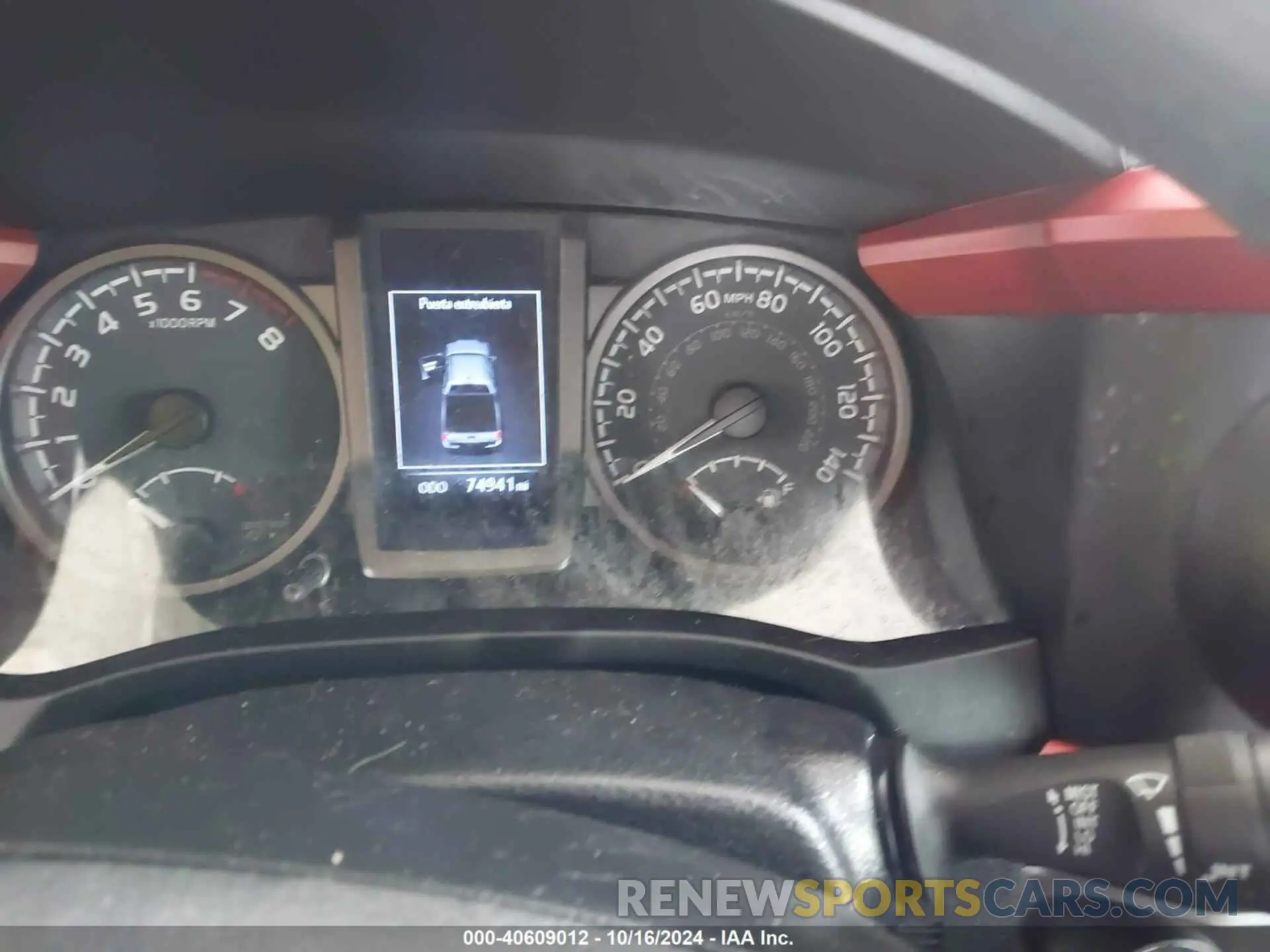7 Photograph of a damaged car 3TMAZ5CN2LM132855 TOYOTA TACOMA 2020