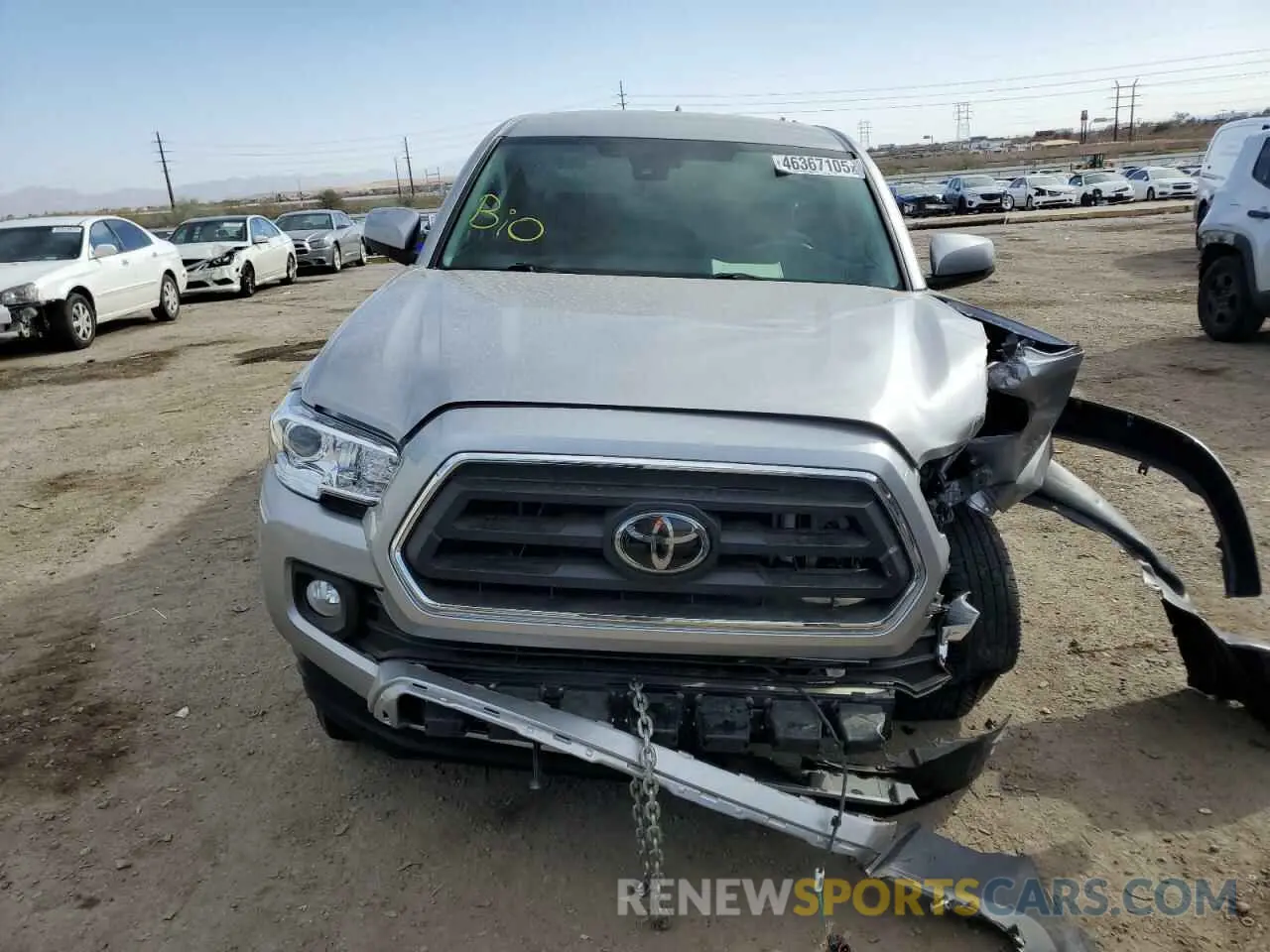 5 Photograph of a damaged car 3TMAZ5CN2LM136162 TOYOTA TACOMA 2020