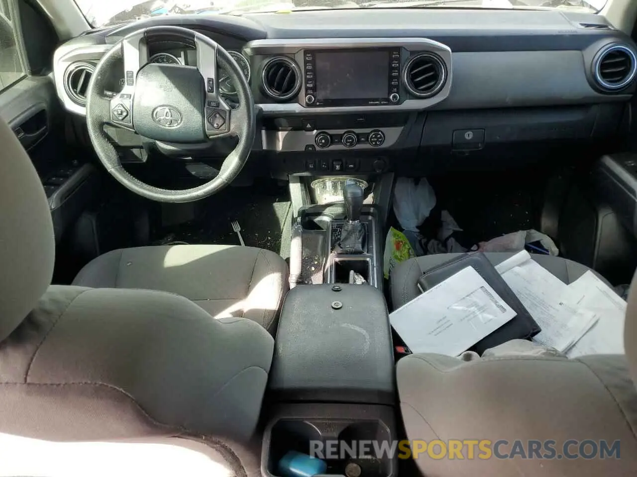 8 Photograph of a damaged car 3TMAZ5CN2LM136162 TOYOTA TACOMA 2020