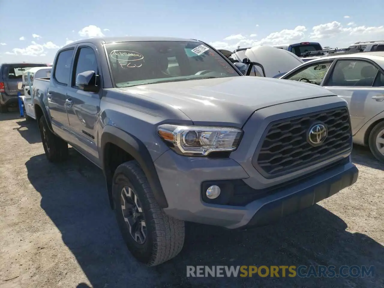 1 Photograph of a damaged car 3TMAZ5CN5LM133434 TOYOTA TACOMA 2020