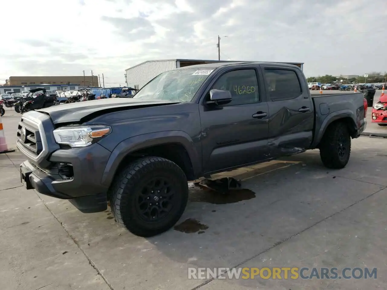 1 Photograph of a damaged car 3TMAZ5CN5LM137709 TOYOTA TACOMA 2020
