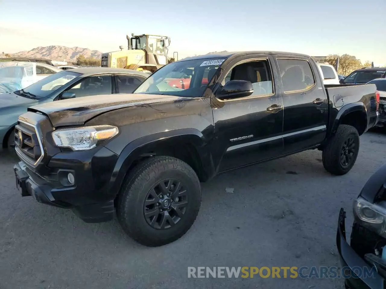 1 Photograph of a damaged car 3TMAZ5CN6LM122748 TOYOTA TACOMA 2020