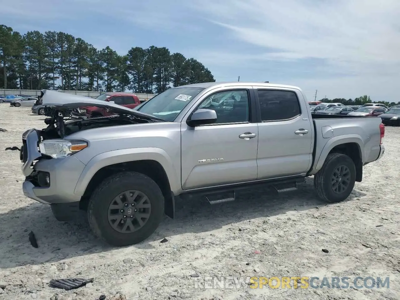 1 Photograph of a damaged car 3TMAZ5CN6LM123043 TOYOTA TACOMA 2020