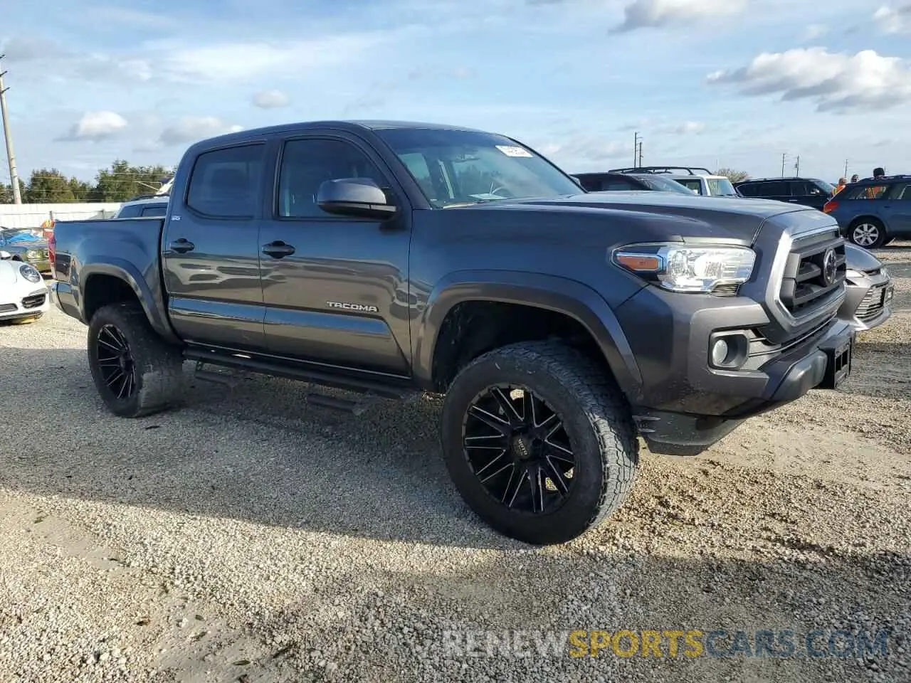 4 Photograph of a damaged car 3TMAZ5CN6LM131000 TOYOTA TACOMA 2020