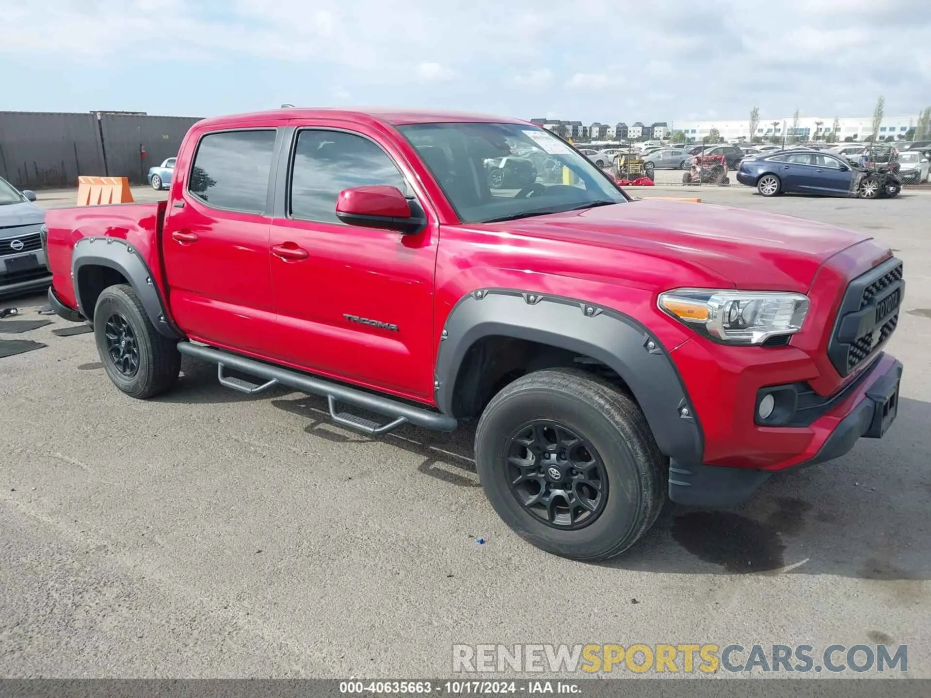 1 Photograph of a damaged car 3TMAZ5CN6LM135743 TOYOTA TACOMA 2020