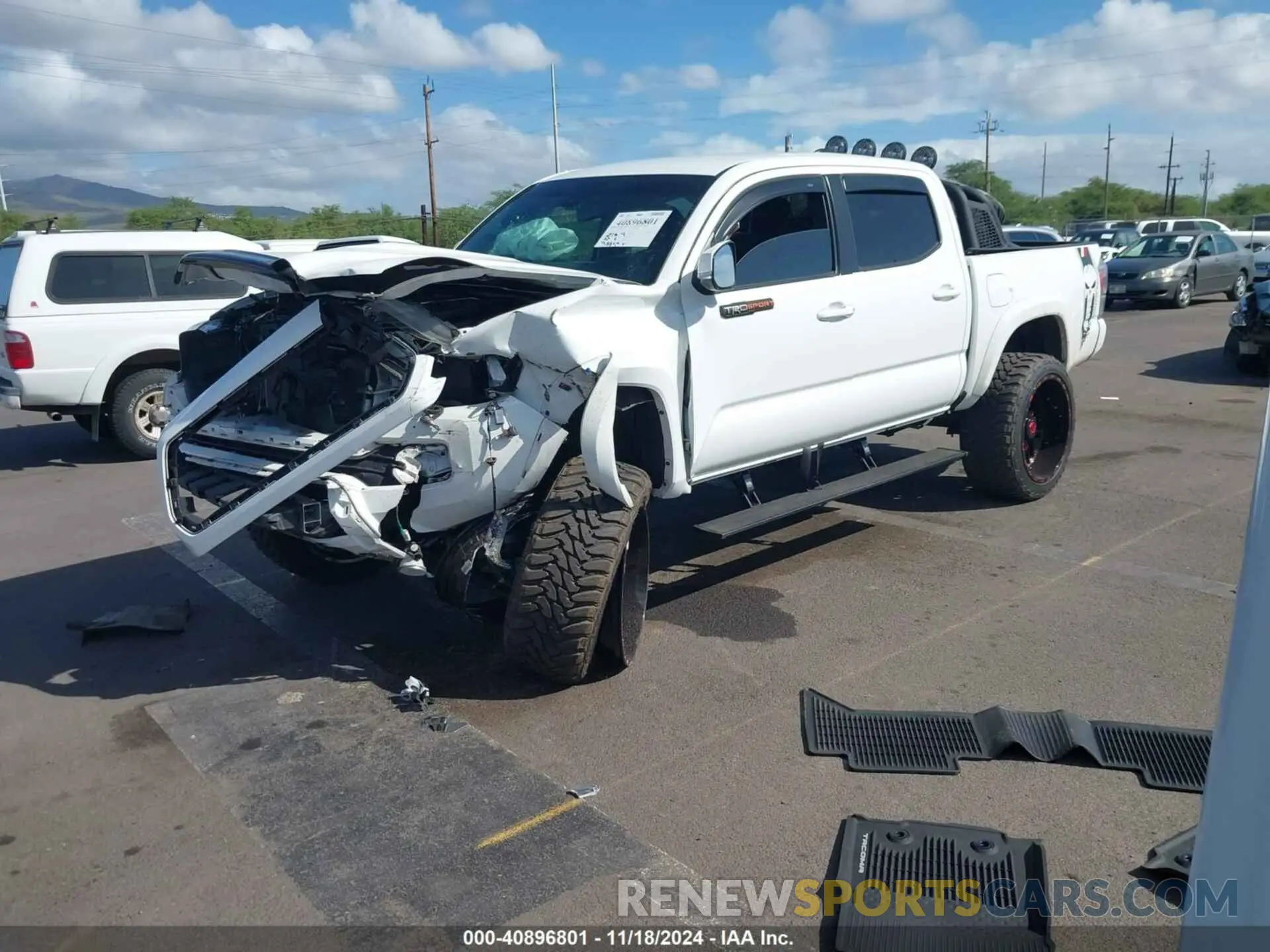 2 Фотография поврежденного автомобиля 3TMAZ5CN7LM133791 TOYOTA TACOMA 2020