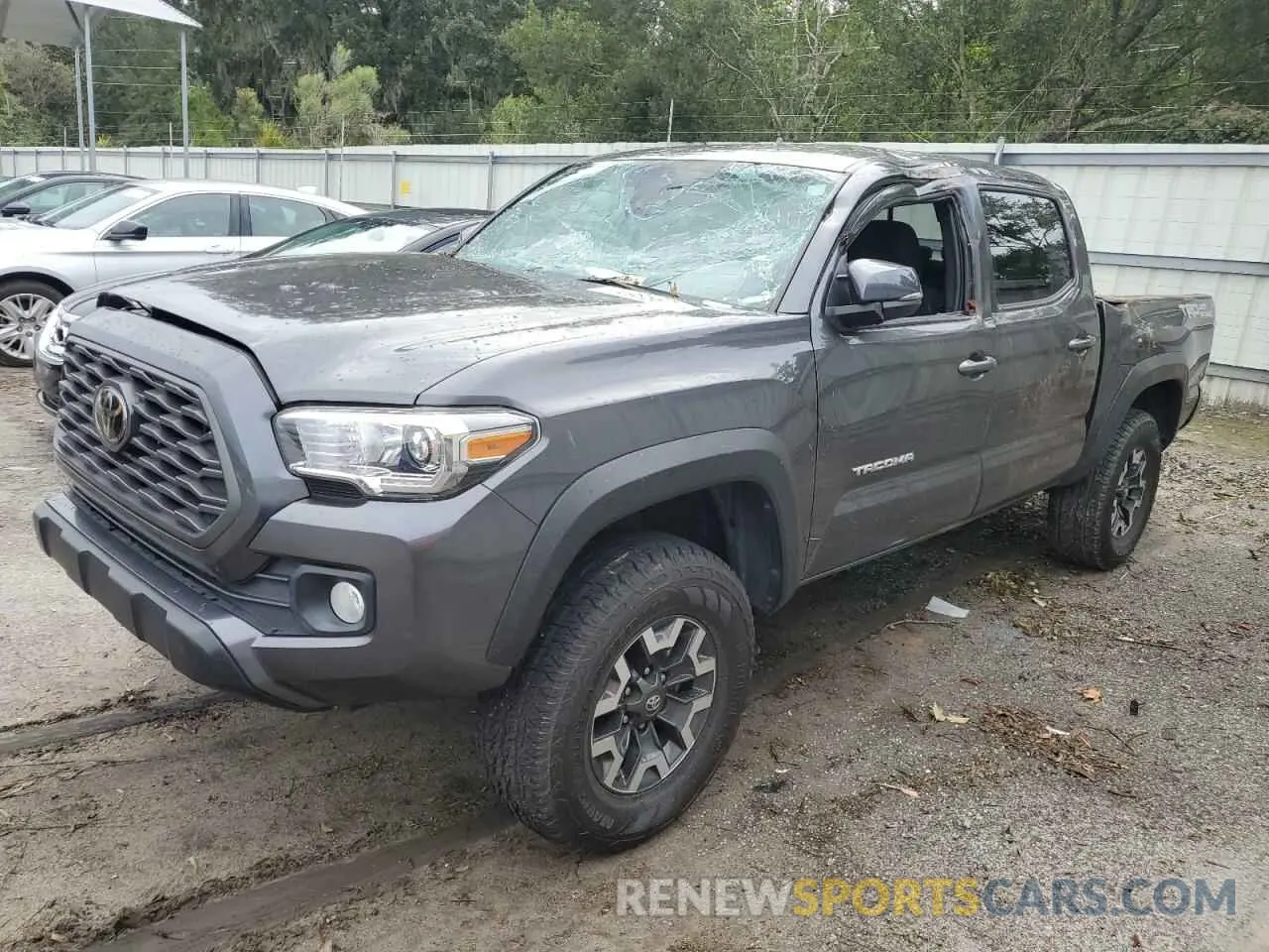1 Photograph of a damaged car 3TMAZ5CN7LM134388 TOYOTA TACOMA 2020