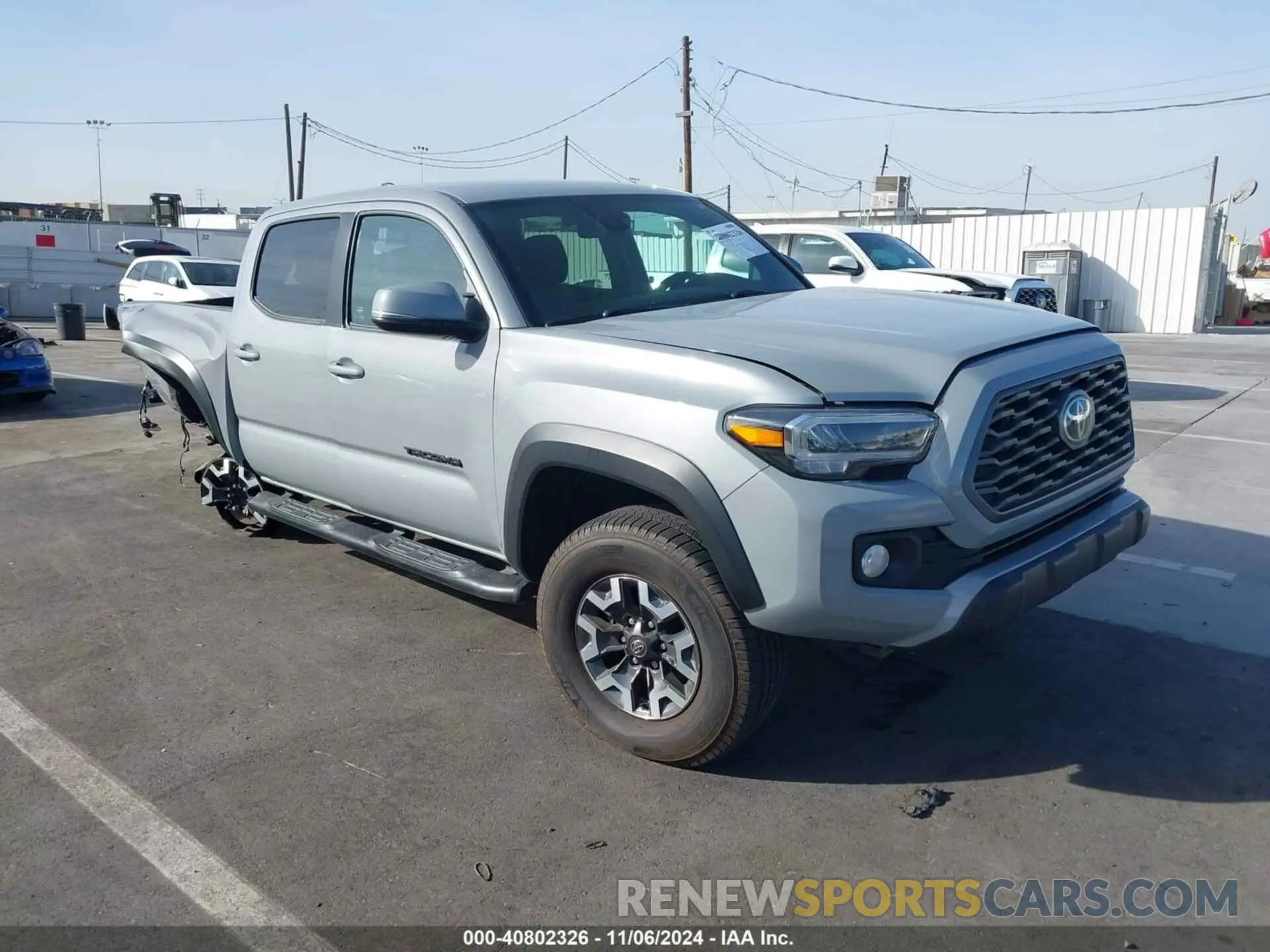 1 Photograph of a damaged car 3TMAZ5CN7LM139686 TOYOTA TACOMA 2020