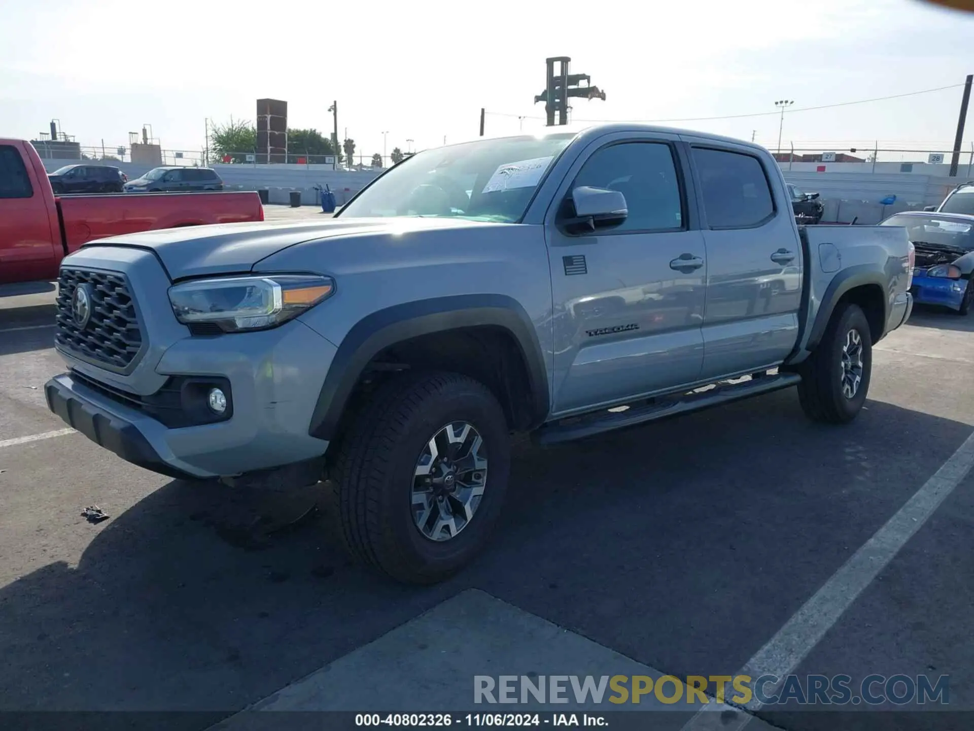 2 Photograph of a damaged car 3TMAZ5CN7LM139686 TOYOTA TACOMA 2020