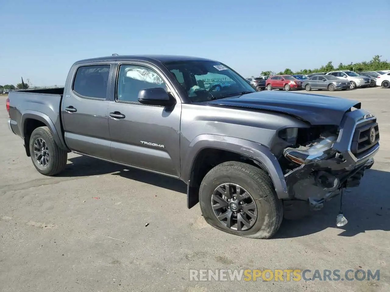 4 Photograph of a damaged car 3TMAZ5CN8LM126431 TOYOTA TACOMA 2020