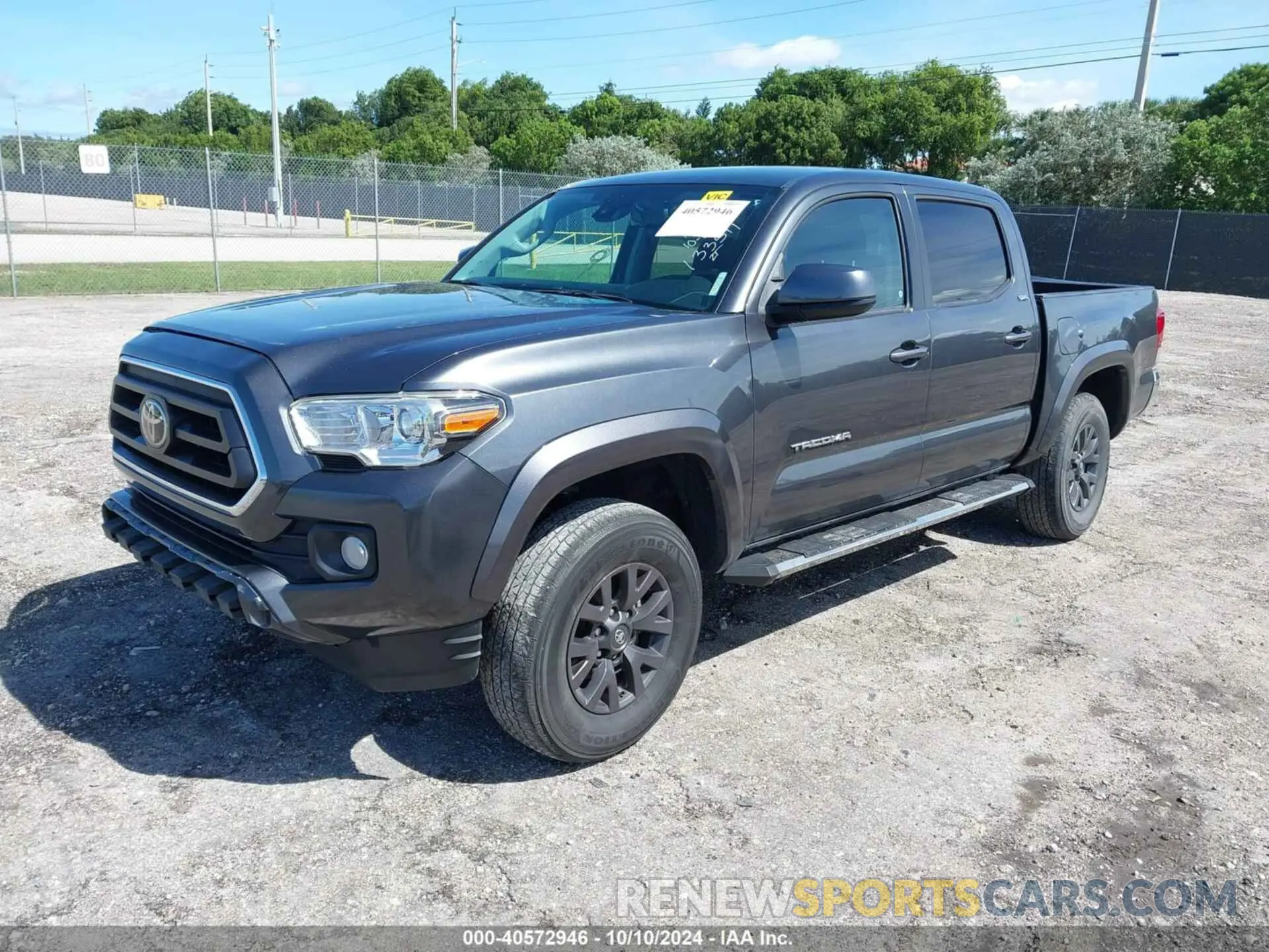 2 Photograph of a damaged car 3TMAZ5CN8LM133511 TOYOTA TACOMA 2020