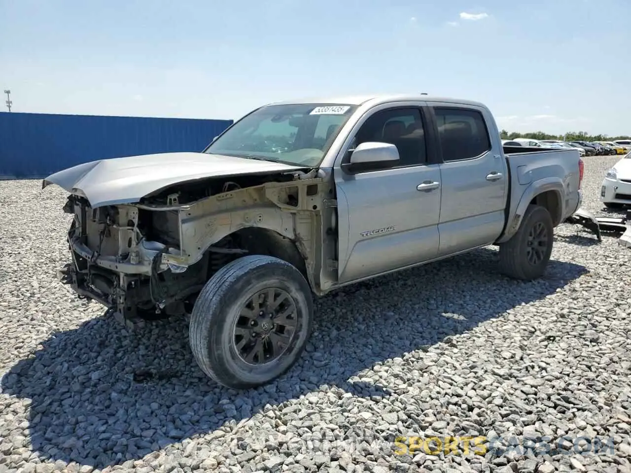1 Photograph of a damaged car 3TMAZ5CN9LM138572 TOYOTA TACOMA 2020