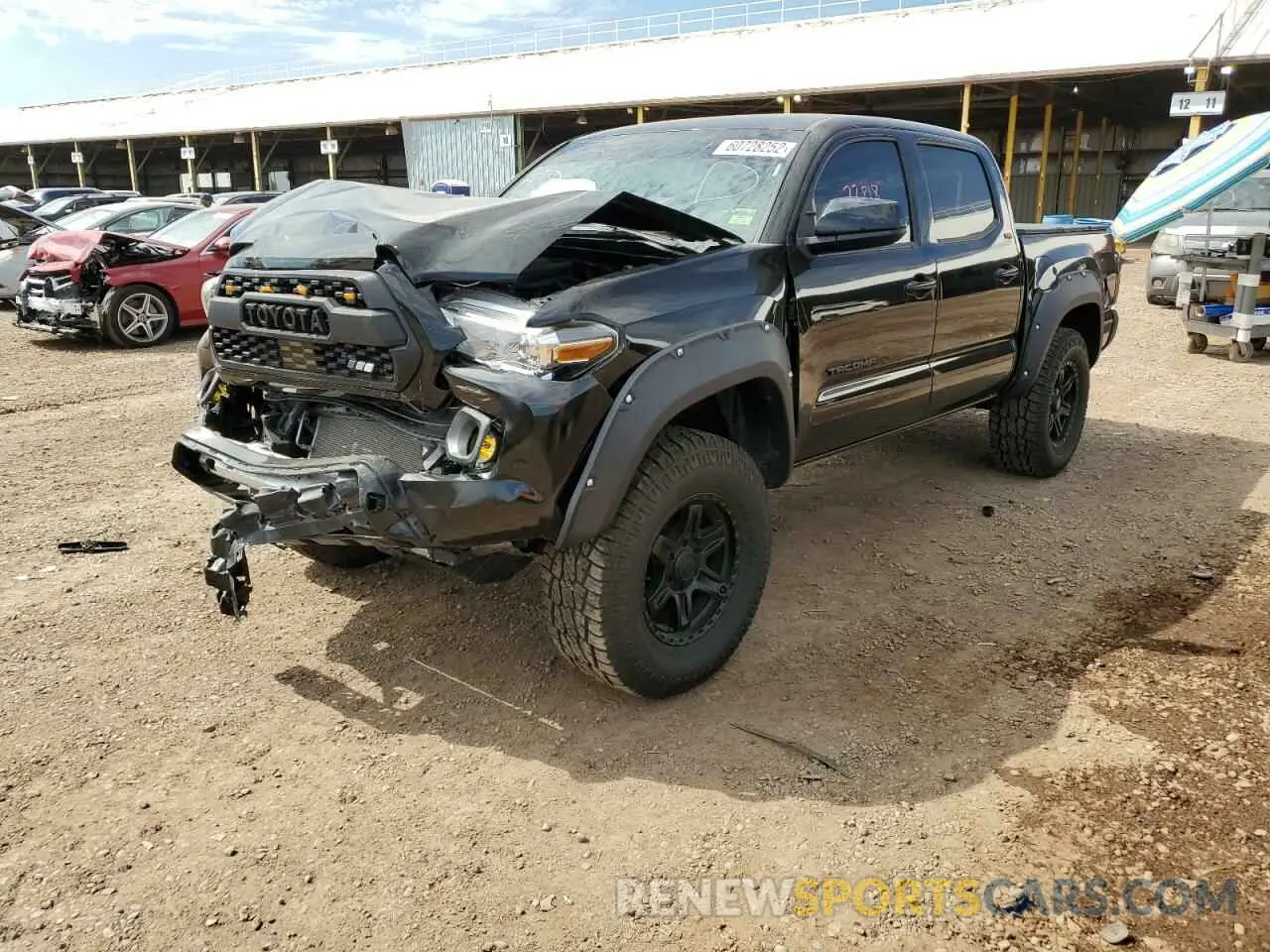 2 Фотография поврежденного автомобиля 3TMAZ5CN9LM139219 TOYOTA TACOMA 2020