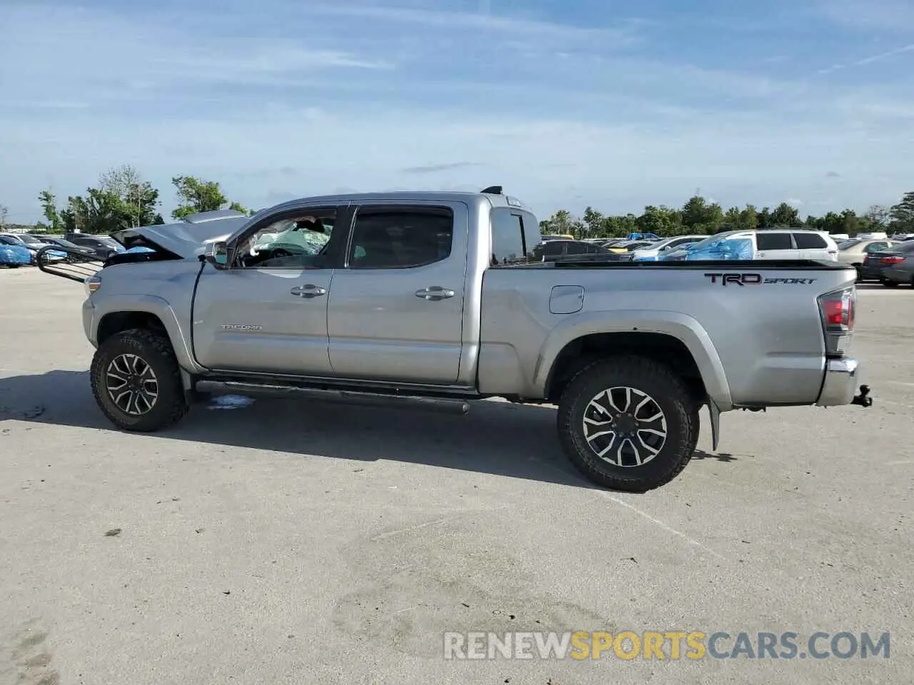 2 Photograph of a damaged car 3TMBZ5DN0LM024172 TOYOTA TACOMA 2020