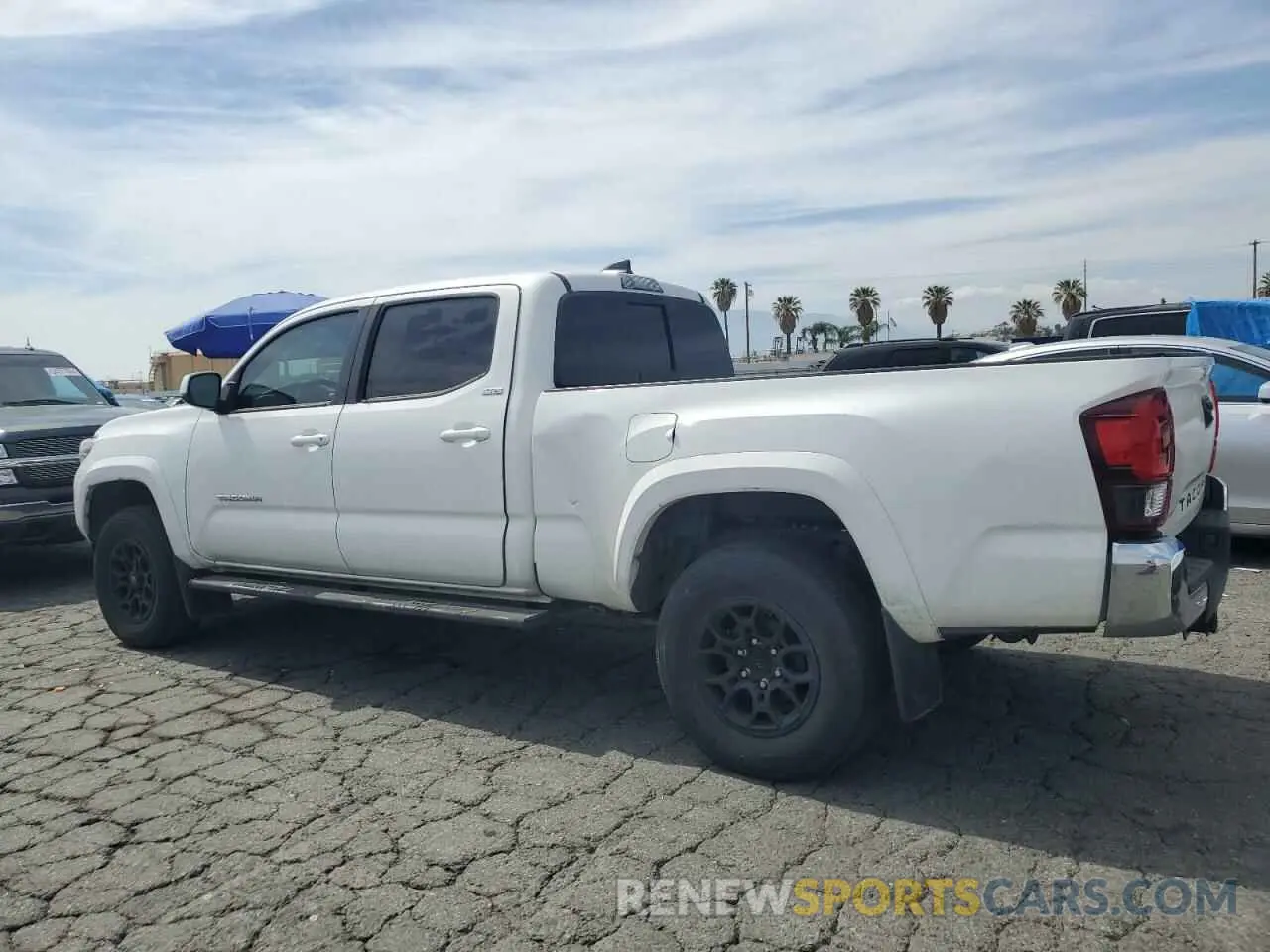 2 Photograph of a damaged car 3TMBZ5DN3LM027258 TOYOTA TACOMA 2020