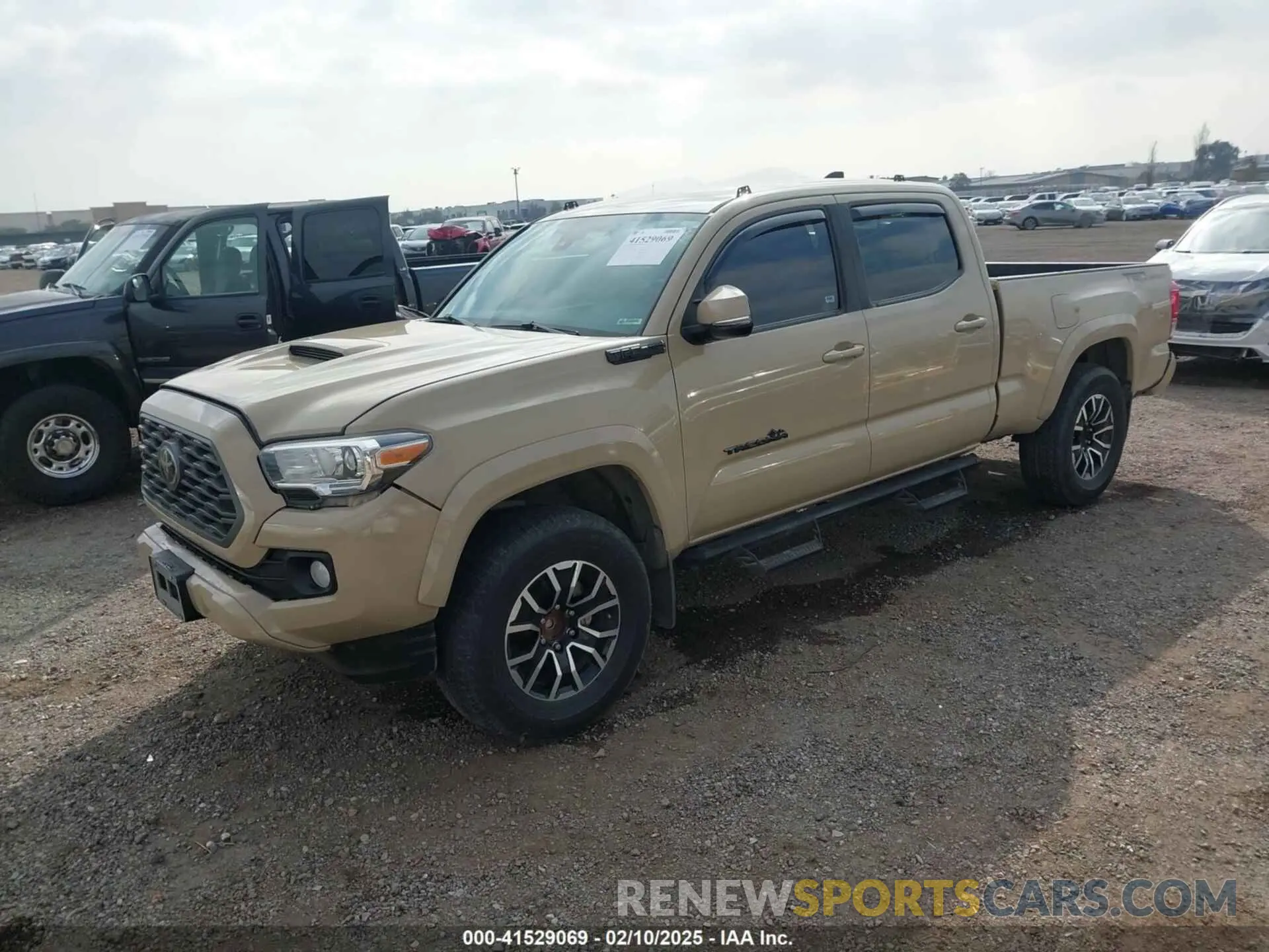 2 Photograph of a damaged car 3TMBZ5DN5LM026533 TOYOTA TACOMA 2020