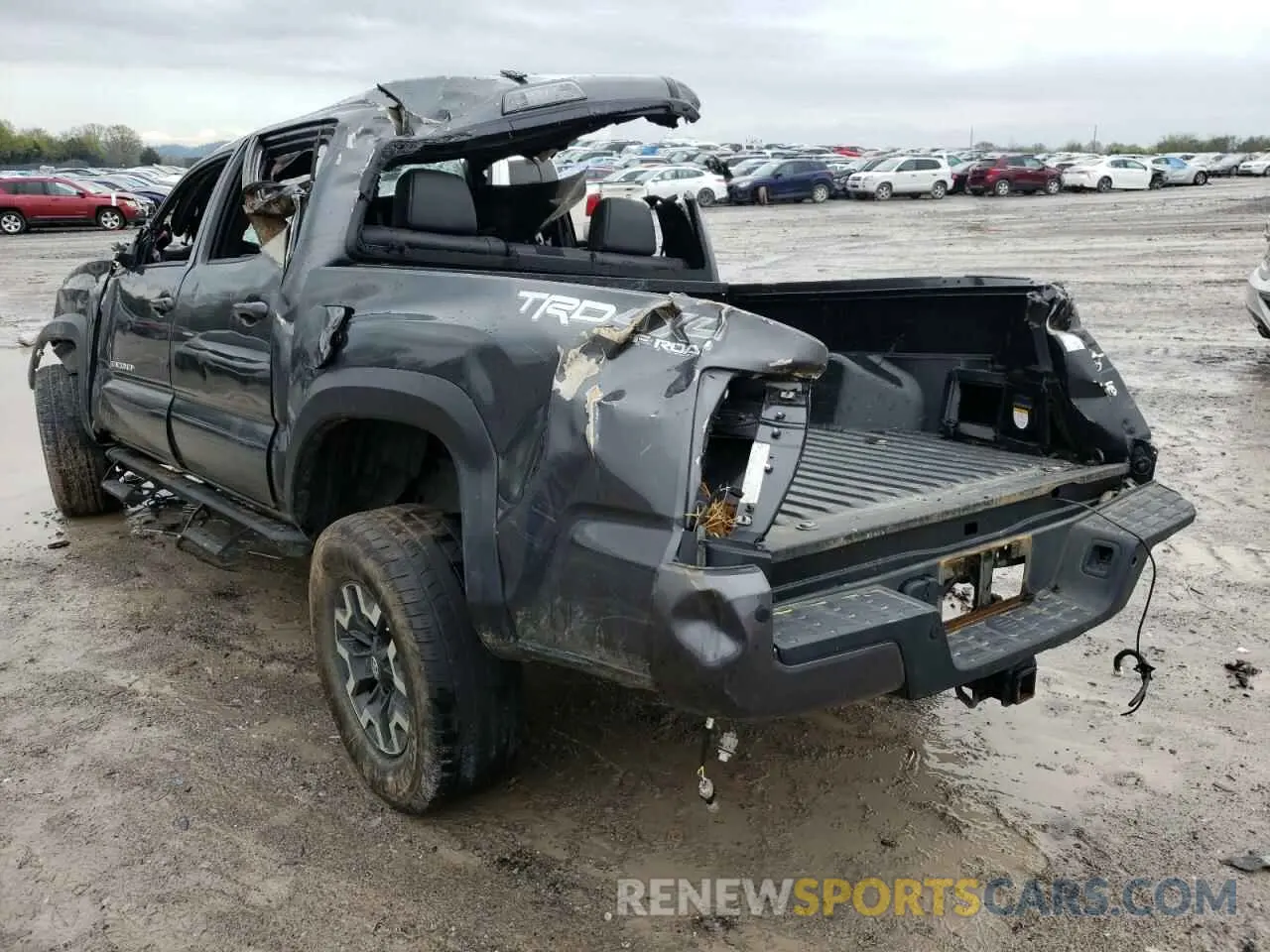 3 Photograph of a damaged car 3TMCZ5AN0LM302495 TOYOTA TACOMA 2020