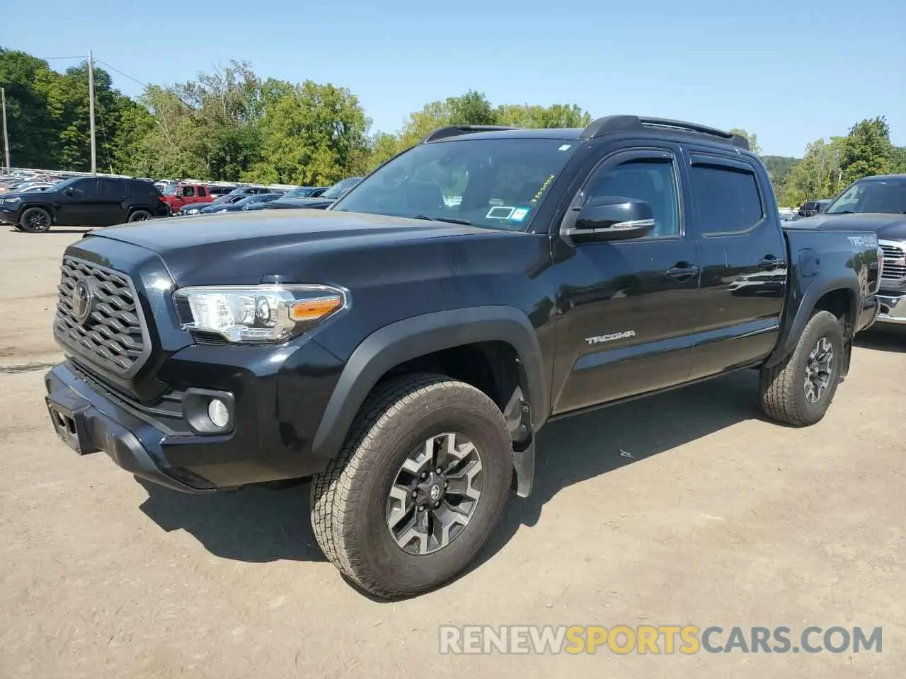1 Photograph of a damaged car 3TMCZ5AN0LM323086 TOYOTA TACOMA 2020
