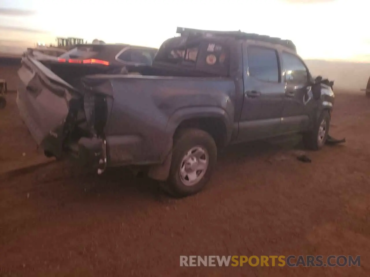 3 Photograph of a damaged car 3TMCZ5AN0LM323363 TOYOTA TACOMA 2020
