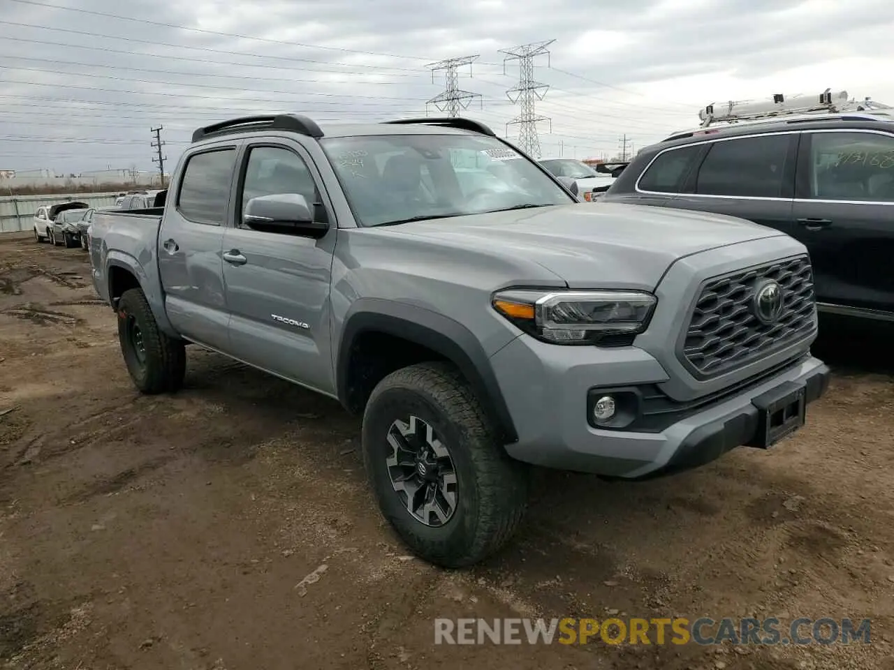 4 Photograph of a damaged car 3TMCZ5AN0LM344262 TOYOTA TACOMA 2020