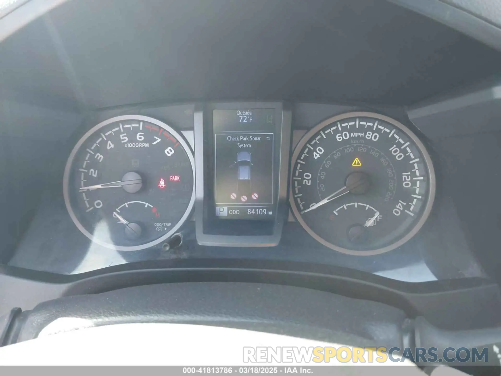 7 Фотография поврежденного автомобиля 3TMCZ5AN0LM350742 TOYOTA TACOMA 2020