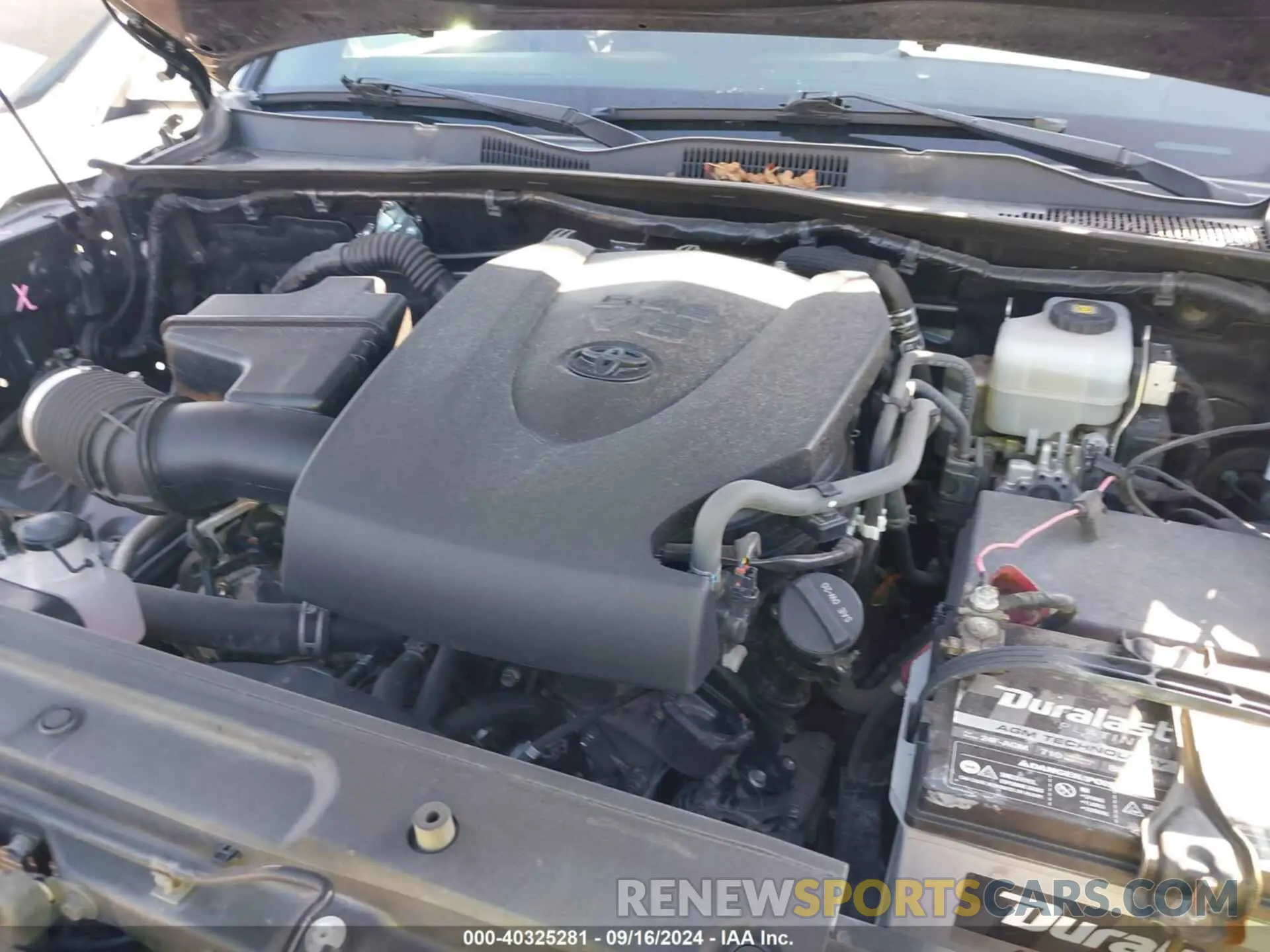 10 Photograph of a damaged car 3TMCZ5AN1LM291829 TOYOTA TACOMA 2020