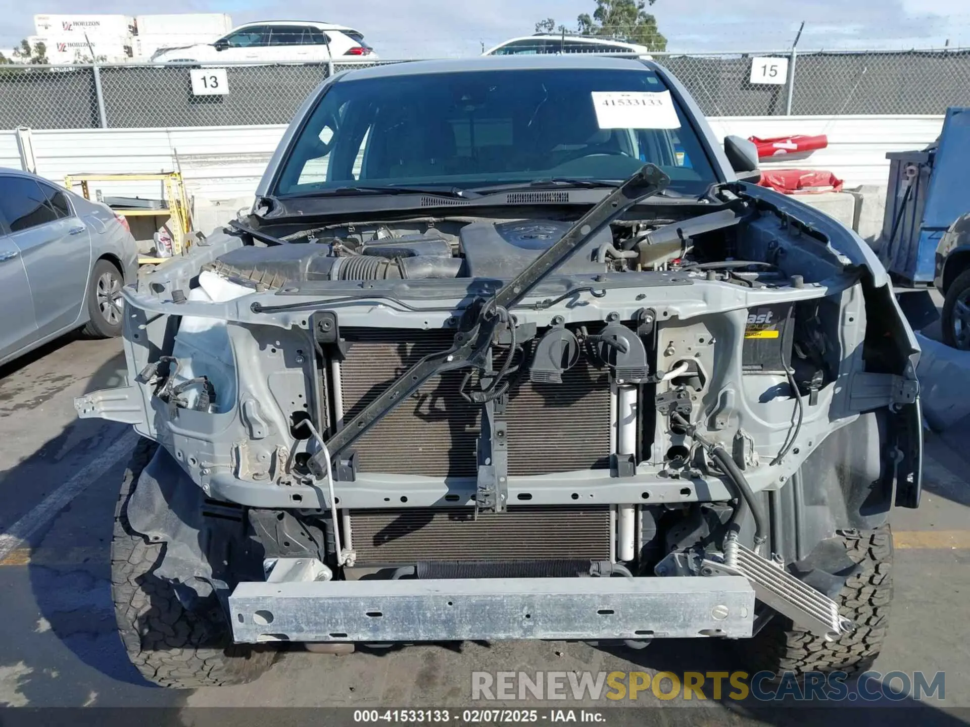 12 Photograph of a damaged car 3TMCZ5AN1LM293791 TOYOTA TACOMA 2020
