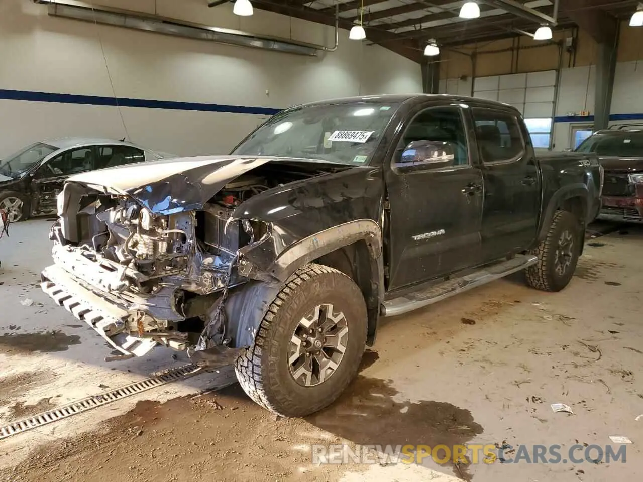 1 Photograph of a damaged car 3TMCZ5AN1LM295007 TOYOTA TACOMA 2020
