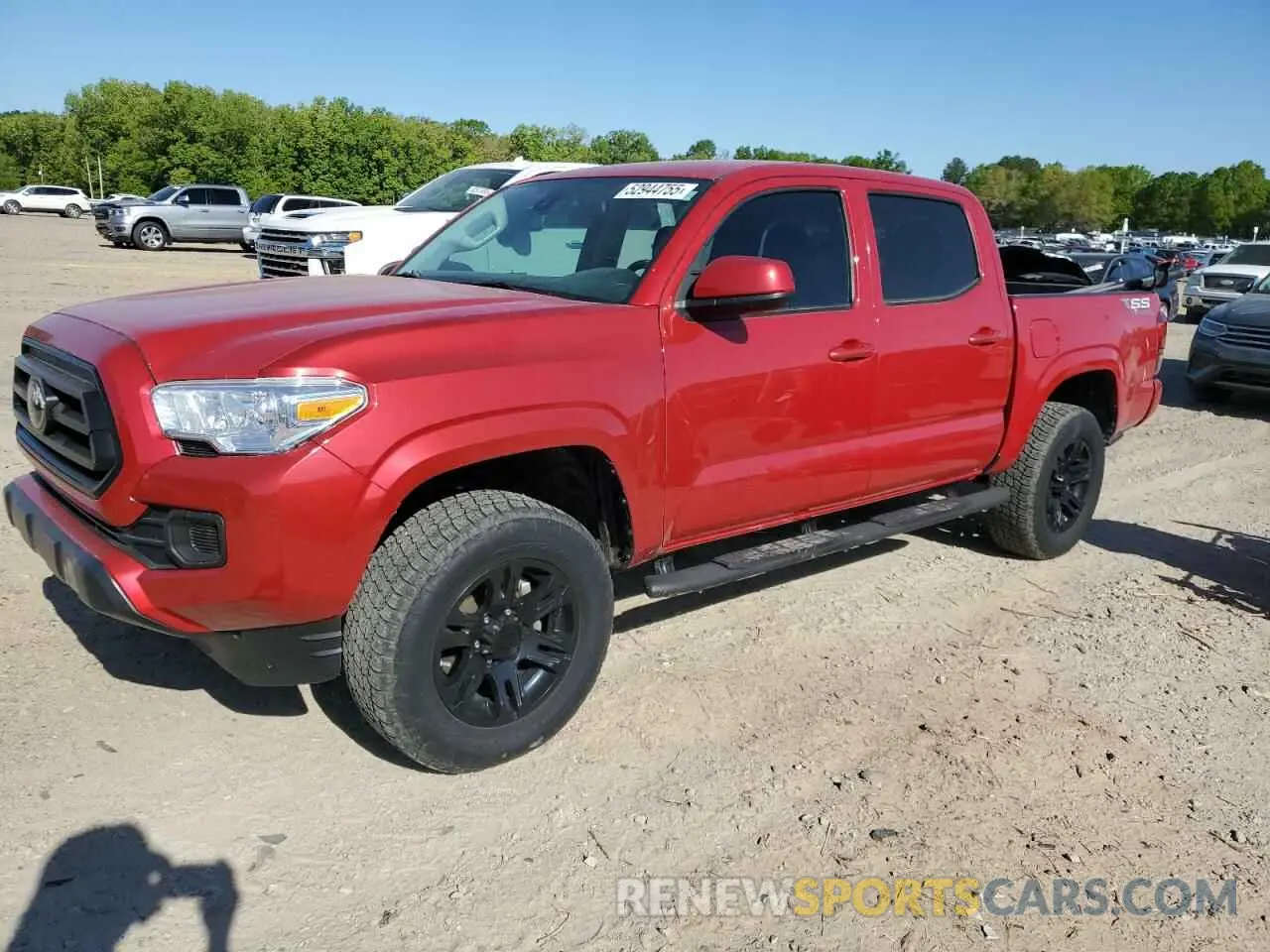 1 Photograph of a damaged car 3TMCZ5AN1LM304823 TOYOTA TACOMA 2020