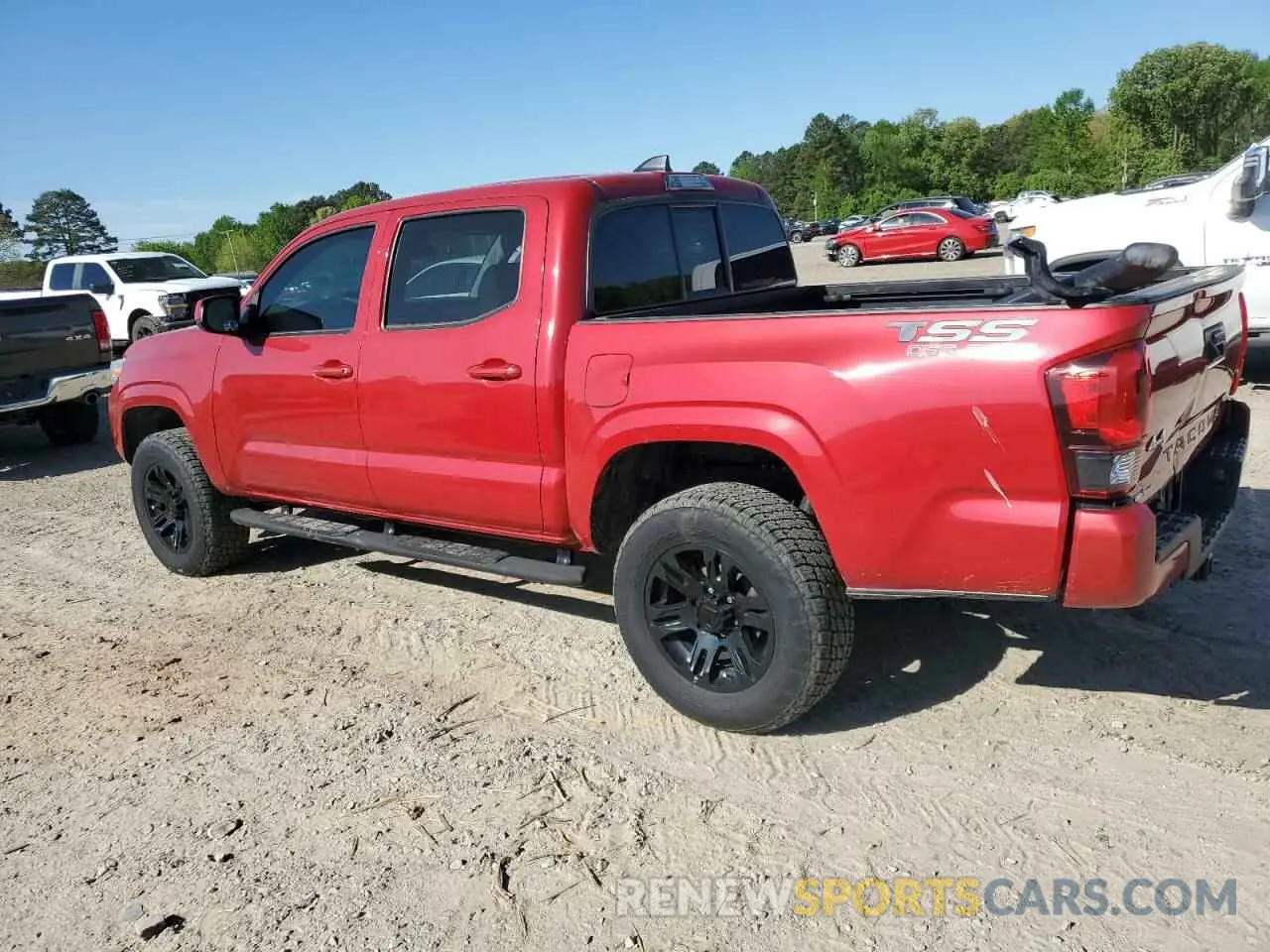 2 Photograph of a damaged car 3TMCZ5AN1LM304823 TOYOTA TACOMA 2020