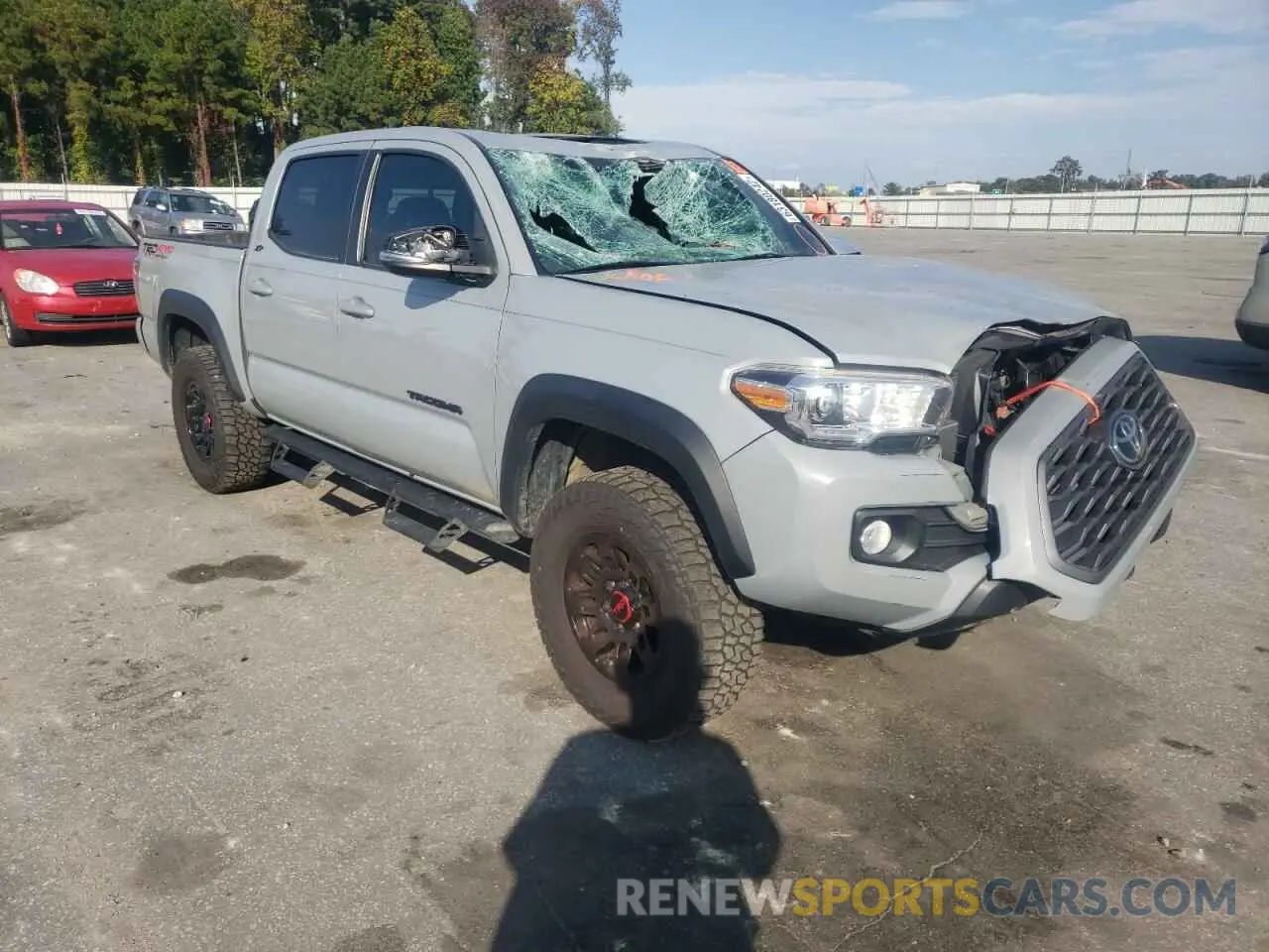 1 Фотография поврежденного автомобиля 3TMCZ5AN1LM310069 TOYOTA TACOMA 2020