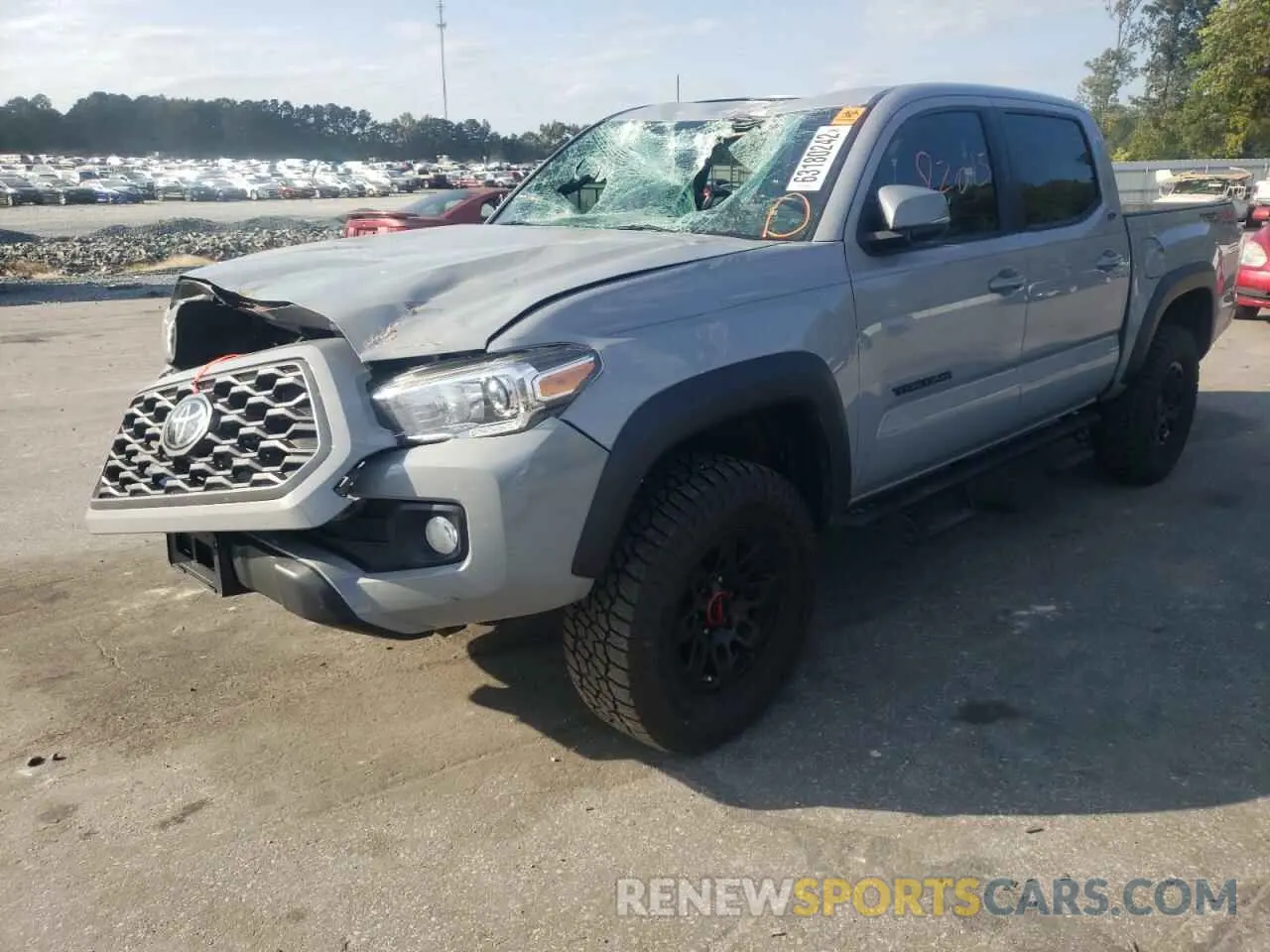 2 Фотография поврежденного автомобиля 3TMCZ5AN1LM310069 TOYOTA TACOMA 2020