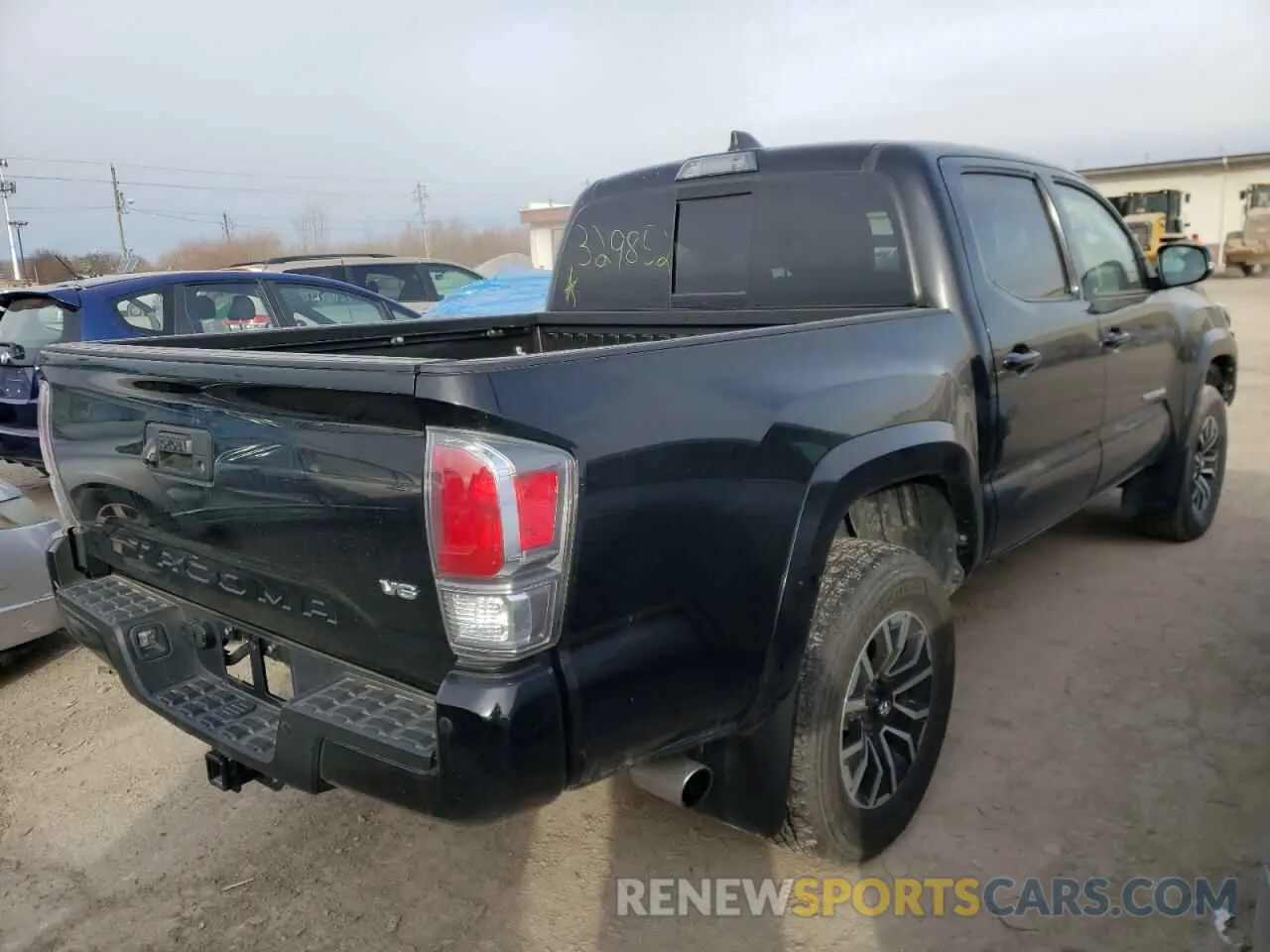 4 Photograph of a damaged car 3TMCZ5AN1LM329852 TOYOTA TACOMA 2020