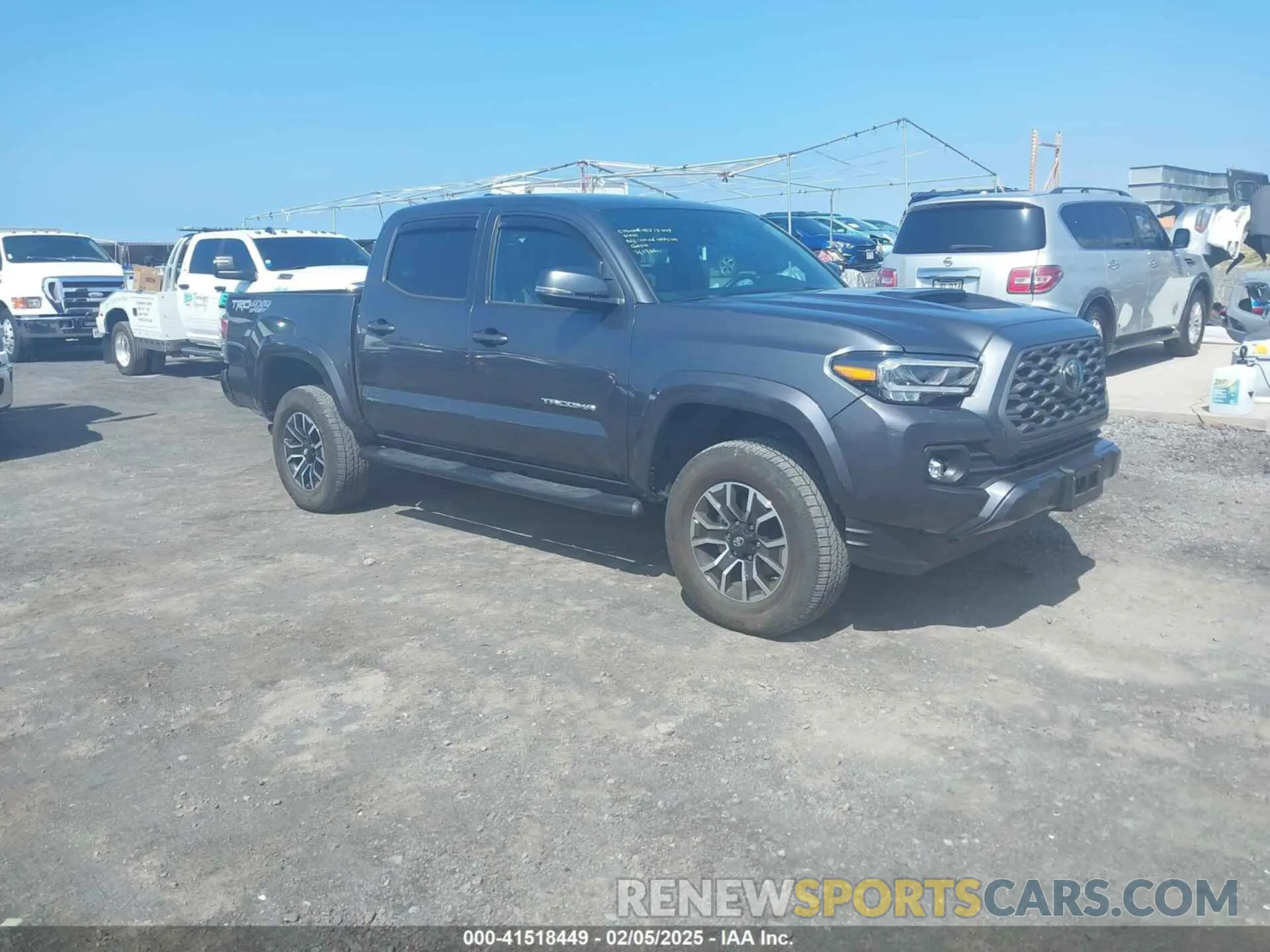 1 Photograph of a damaged car 3TMCZ5AN1LM360843 TOYOTA TACOMA 2020