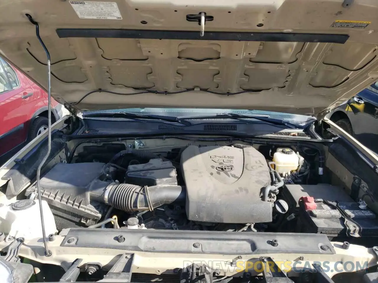7 Photograph of a damaged car 3TMCZ5AN2LM293427 TOYOTA TACOMA 2020