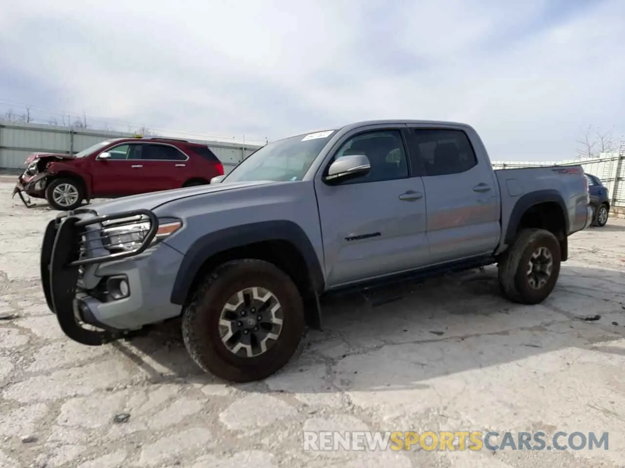 1 Photograph of a damaged car 3TMCZ5AN2LM299275 TOYOTA TACOMA 2020