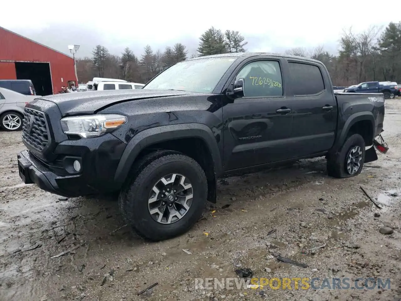 1 Photograph of a damaged car 3TMCZ5AN2LM357319 TOYOTA TACOMA 2020