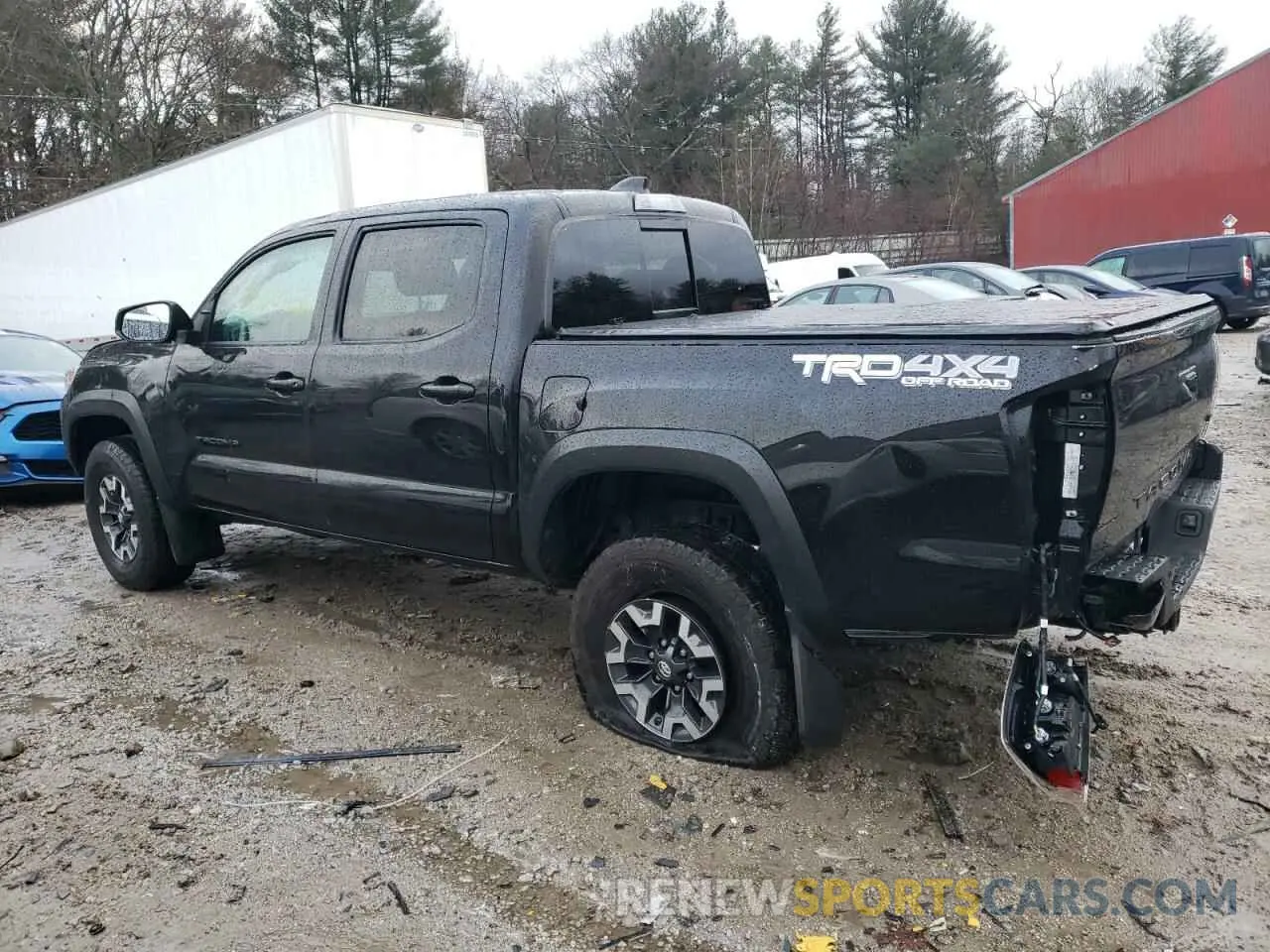 2 Photograph of a damaged car 3TMCZ5AN2LM357319 TOYOTA TACOMA 2020