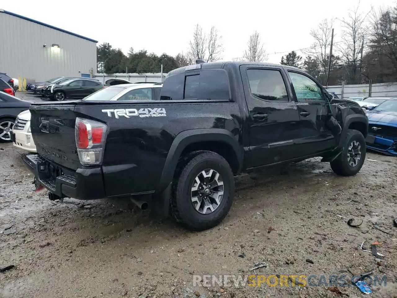 3 Photograph of a damaged car 3TMCZ5AN2LM357319 TOYOTA TACOMA 2020