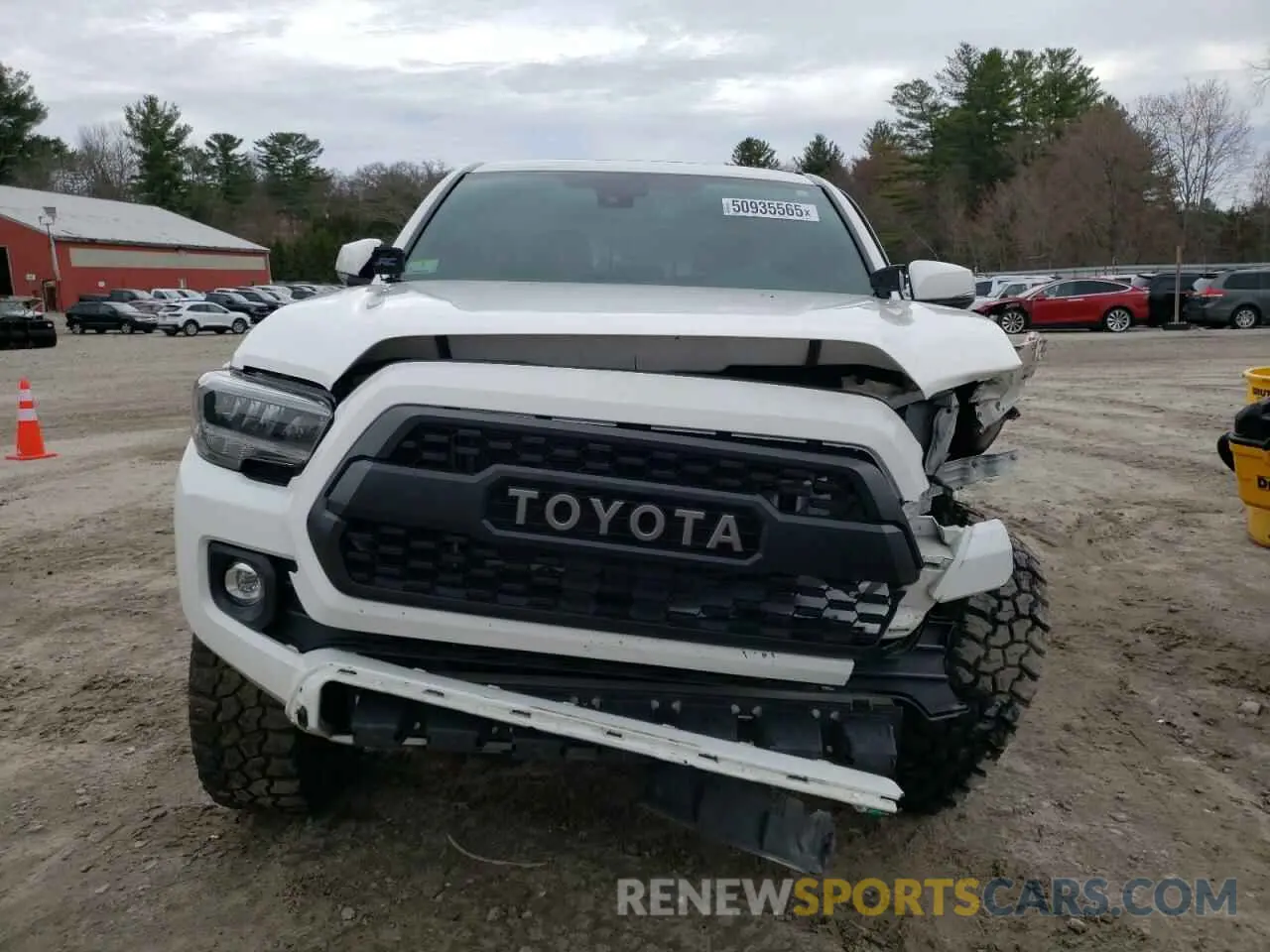 5 Фотография поврежденного автомобиля 3TMCZ5AN2LM366490 TOYOTA TACOMA 2020