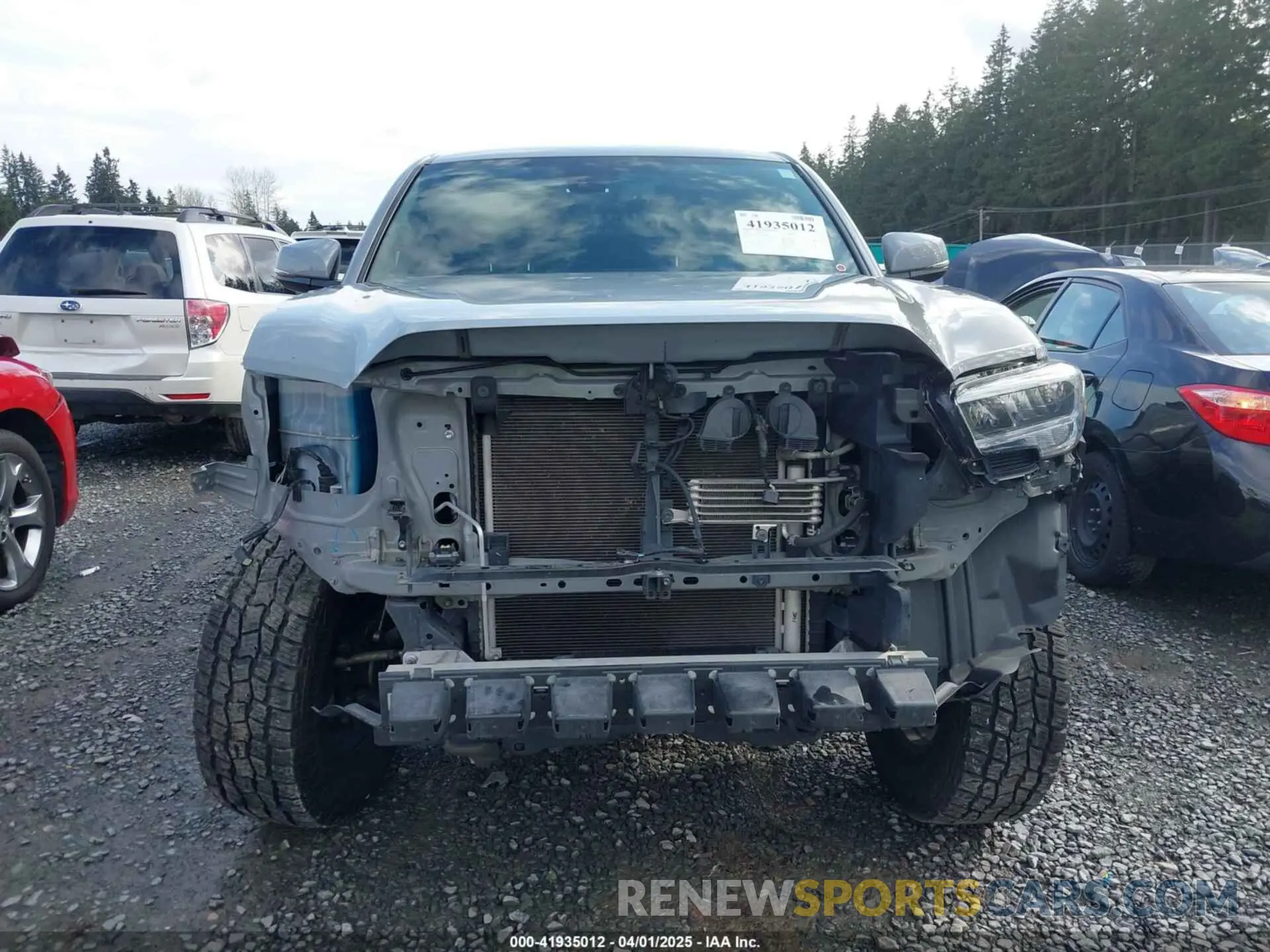 13 Фотография поврежденного автомобиля 3TMCZ5AN3LM296921 TOYOTA TACOMA 2020