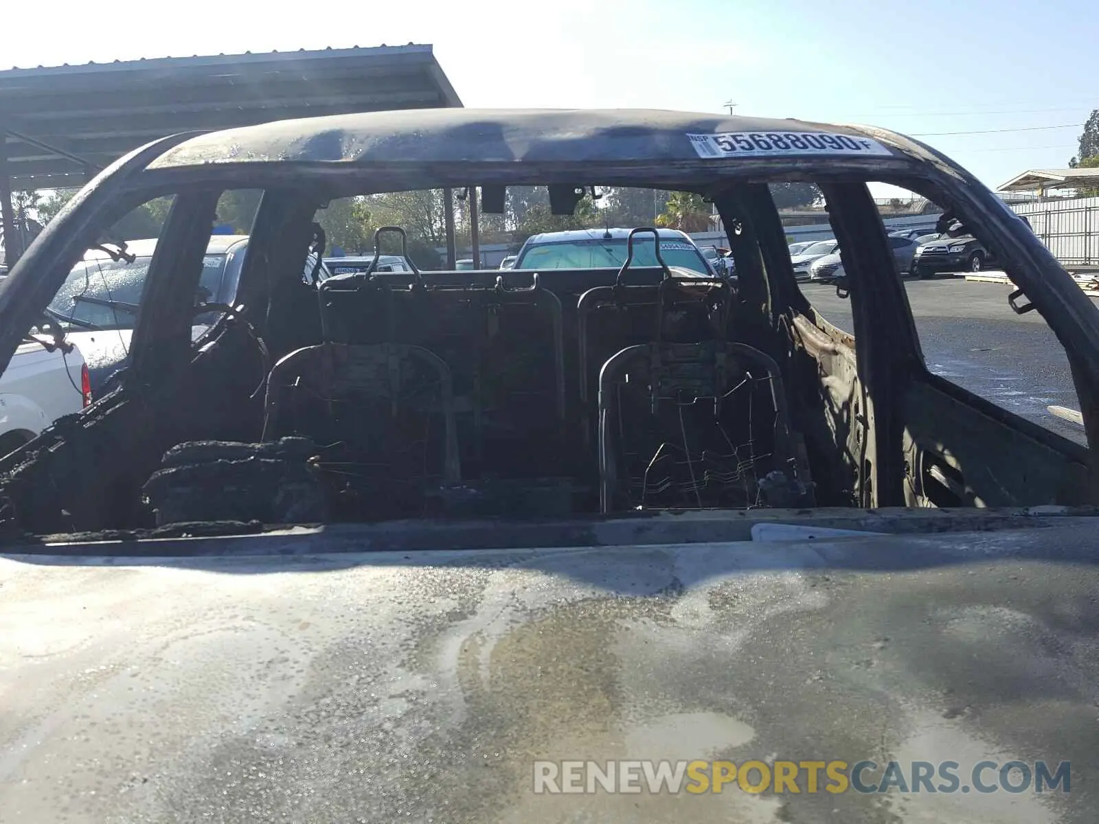 9 Photograph of a damaged car 3TMCZ5AN3LM303365 TOYOTA TACOMA 2020